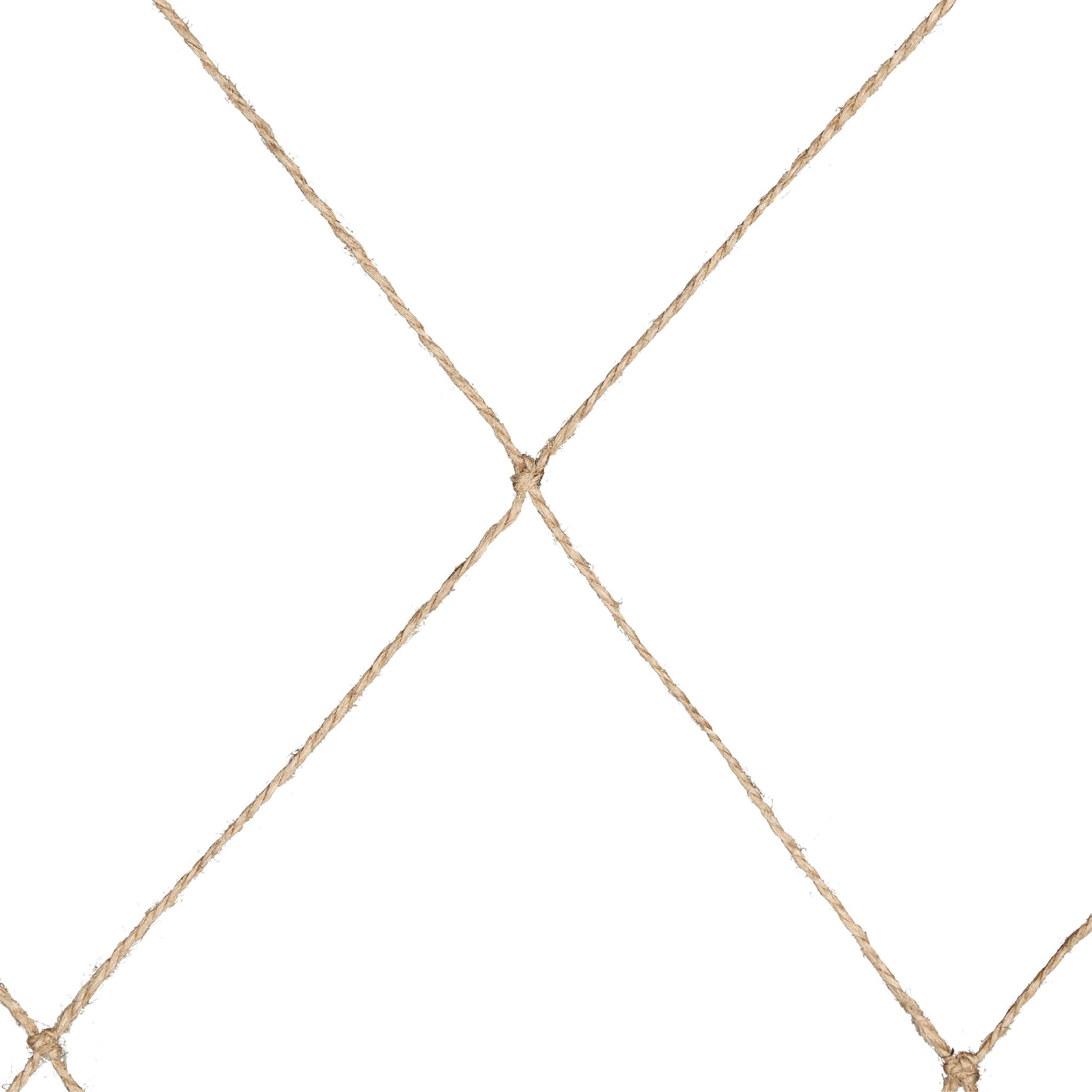 Ranknetz Jute Hellbraun von Relaxdays