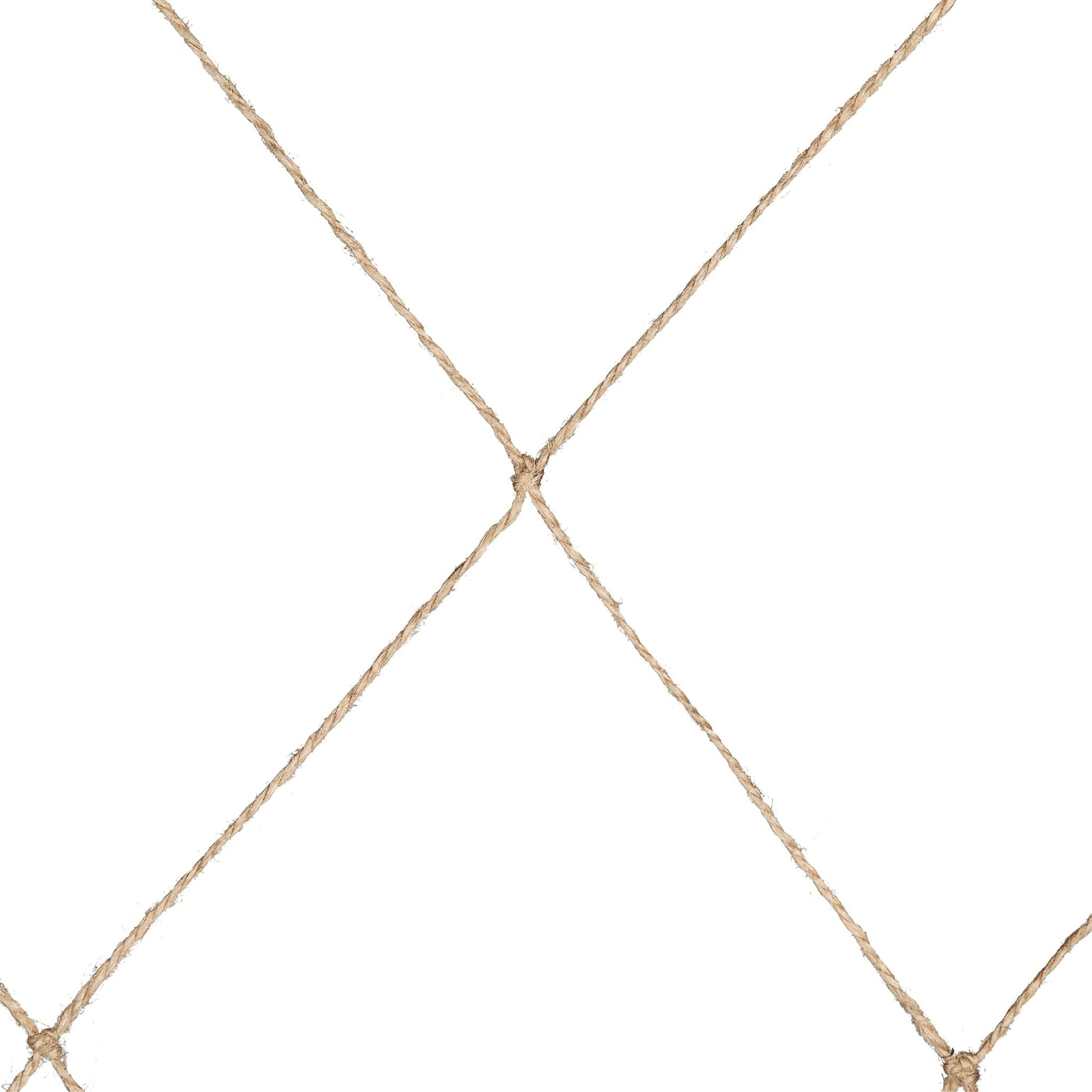 Ranknetz Jute Hellbraun von Relaxdays