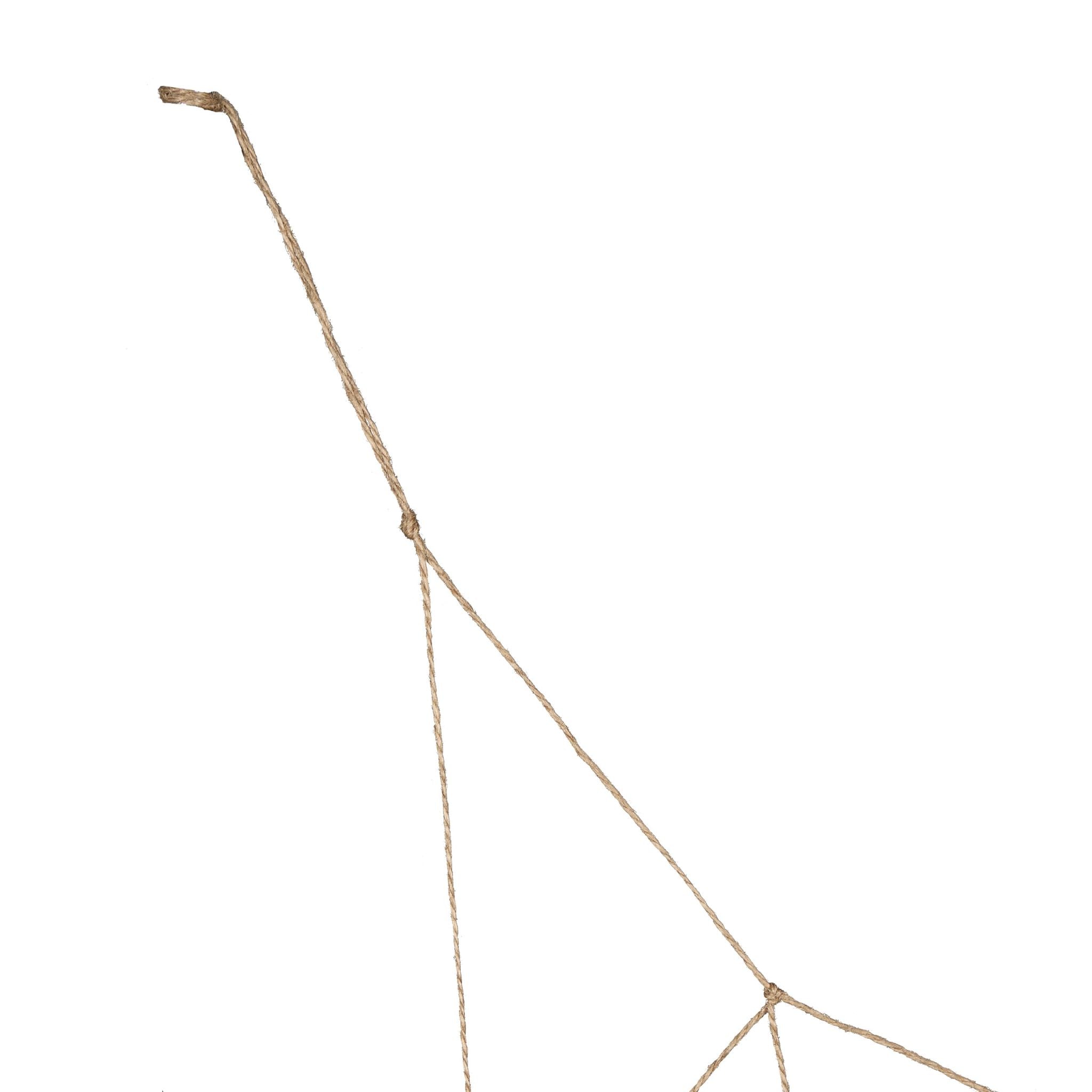 Ranknetz Jute Hellbraun von Relaxdays