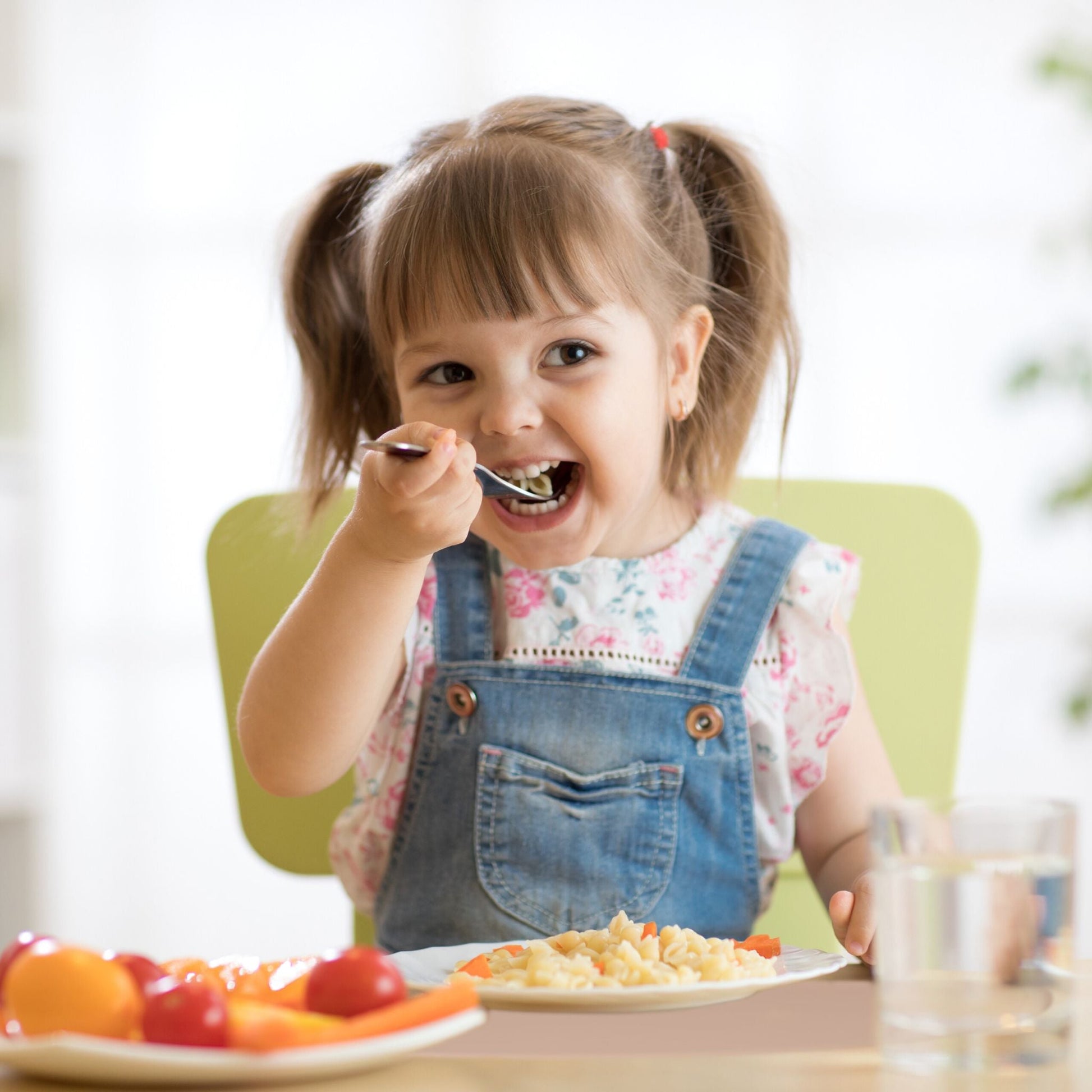 Platzdeckchen Kinder in Halbkreisform Rosa von Relaxdays
