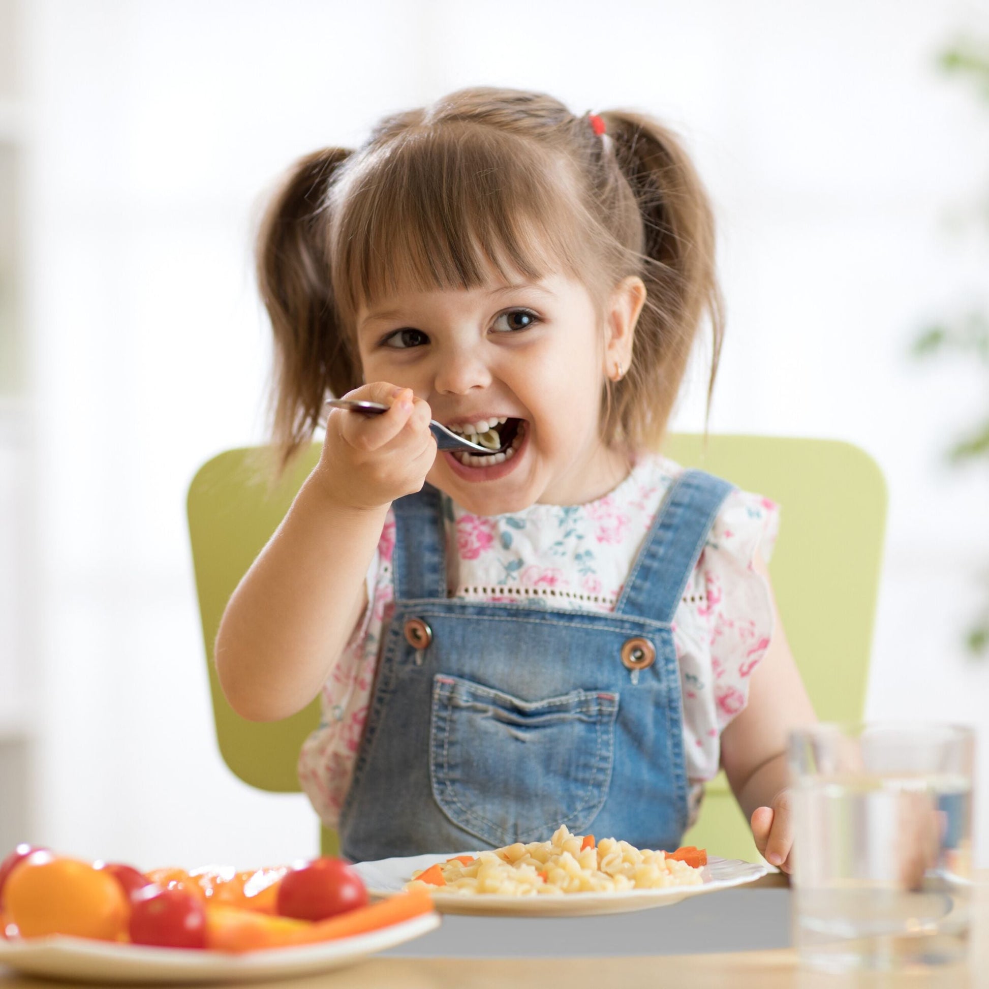 Platzdeckchen Kinder in Halbkreisform Grau von Relaxdays