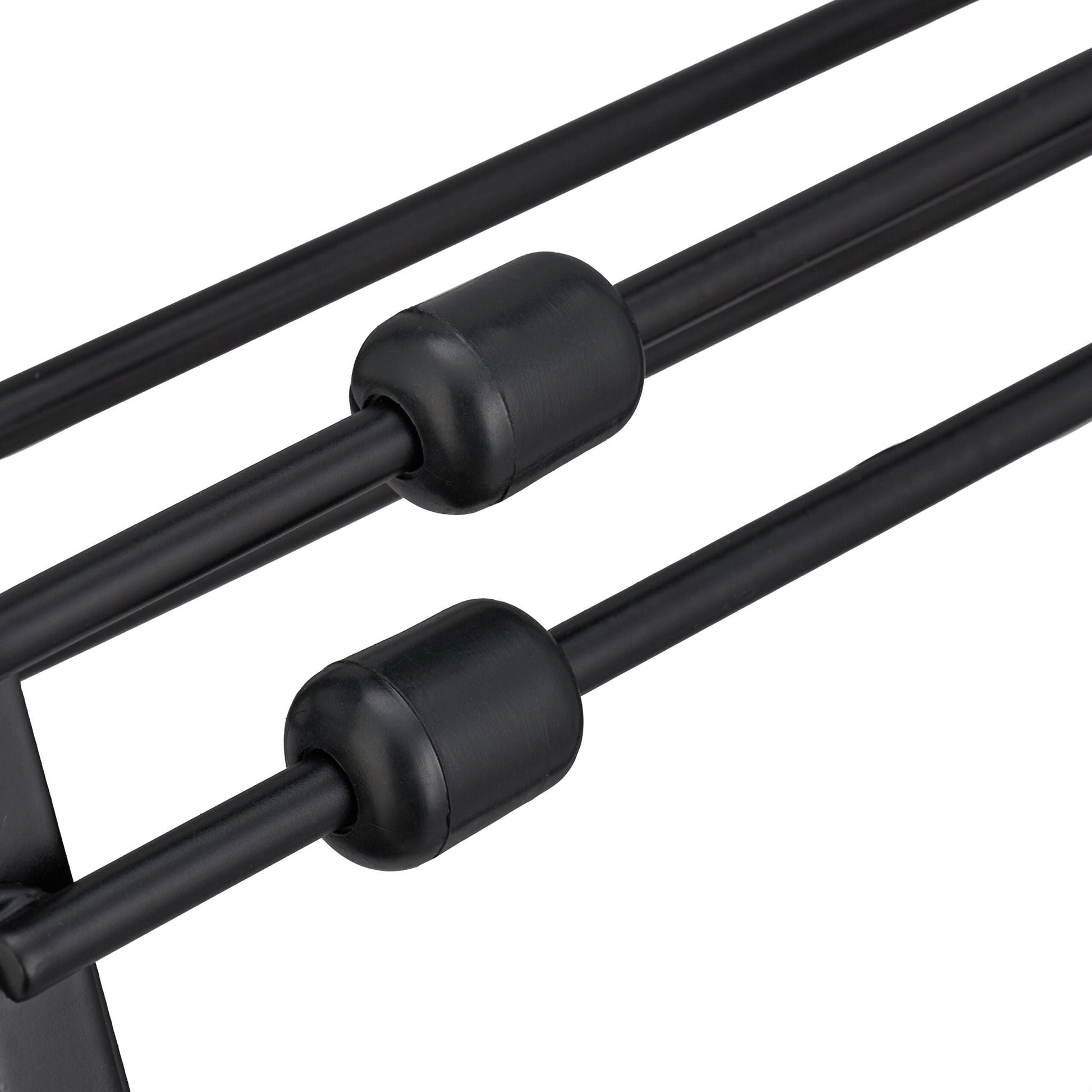 Pfannenhalter Metall Schwarz von Relaxdays