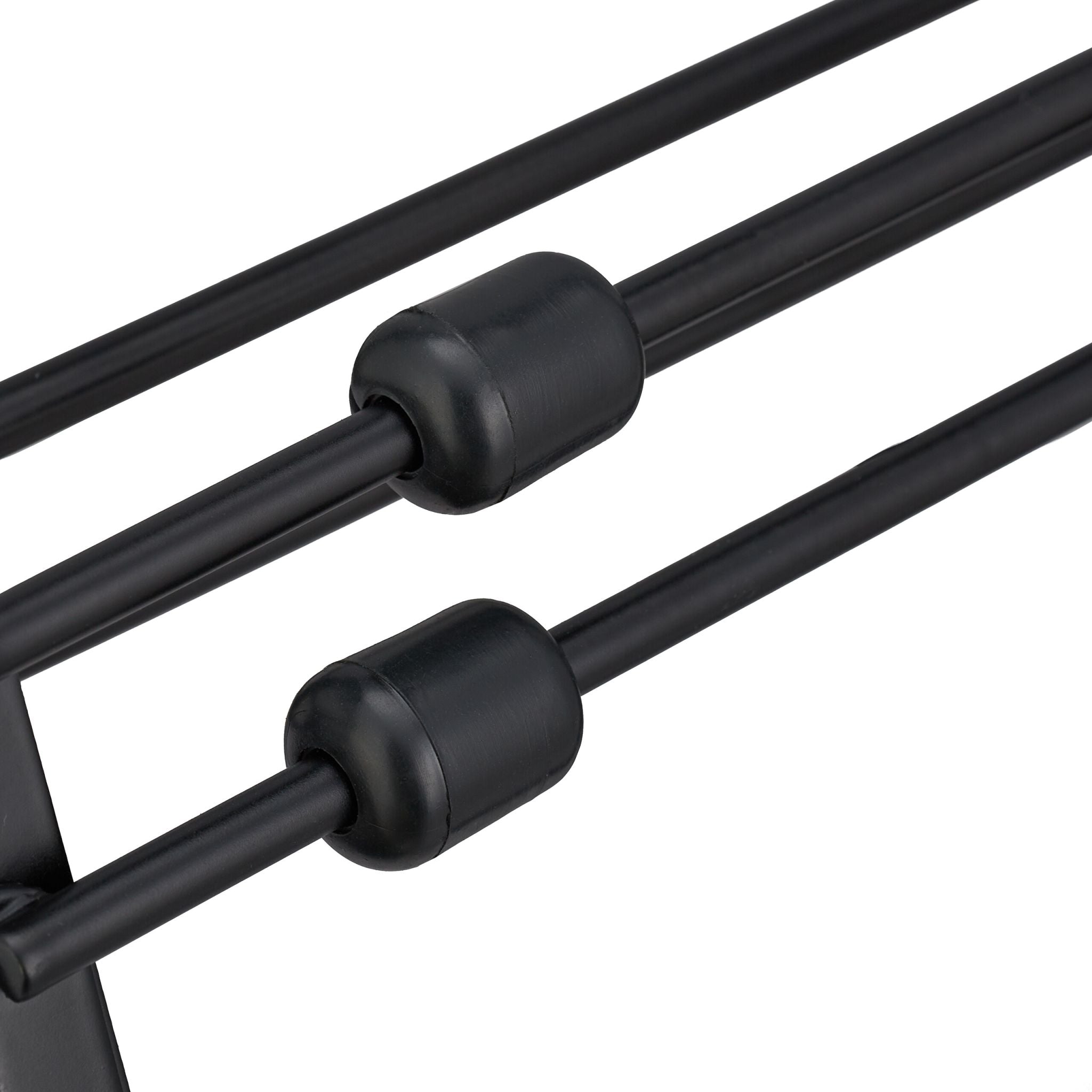 Pfannenhalter Metall Schwarz von Relaxdays