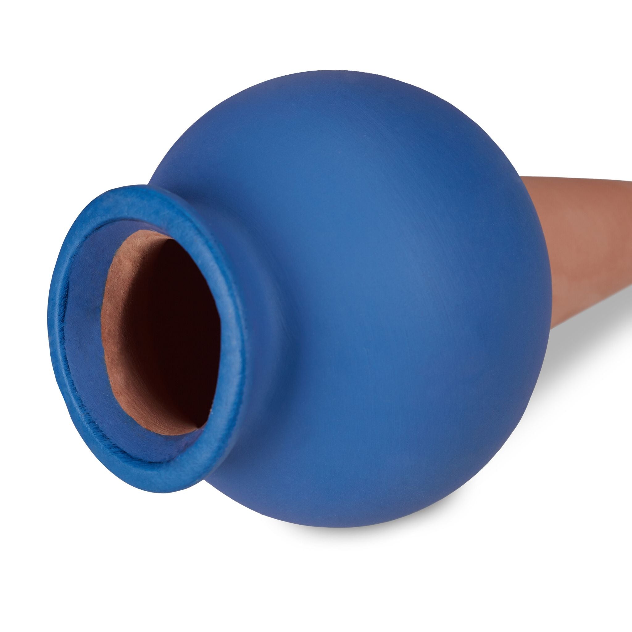 Tonkegel 10er-Set Blau-Hellbraun von Relaxdays