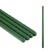 Pflanzstäbe 110cm 10er-Set Dunkelgrün von Relaxdays