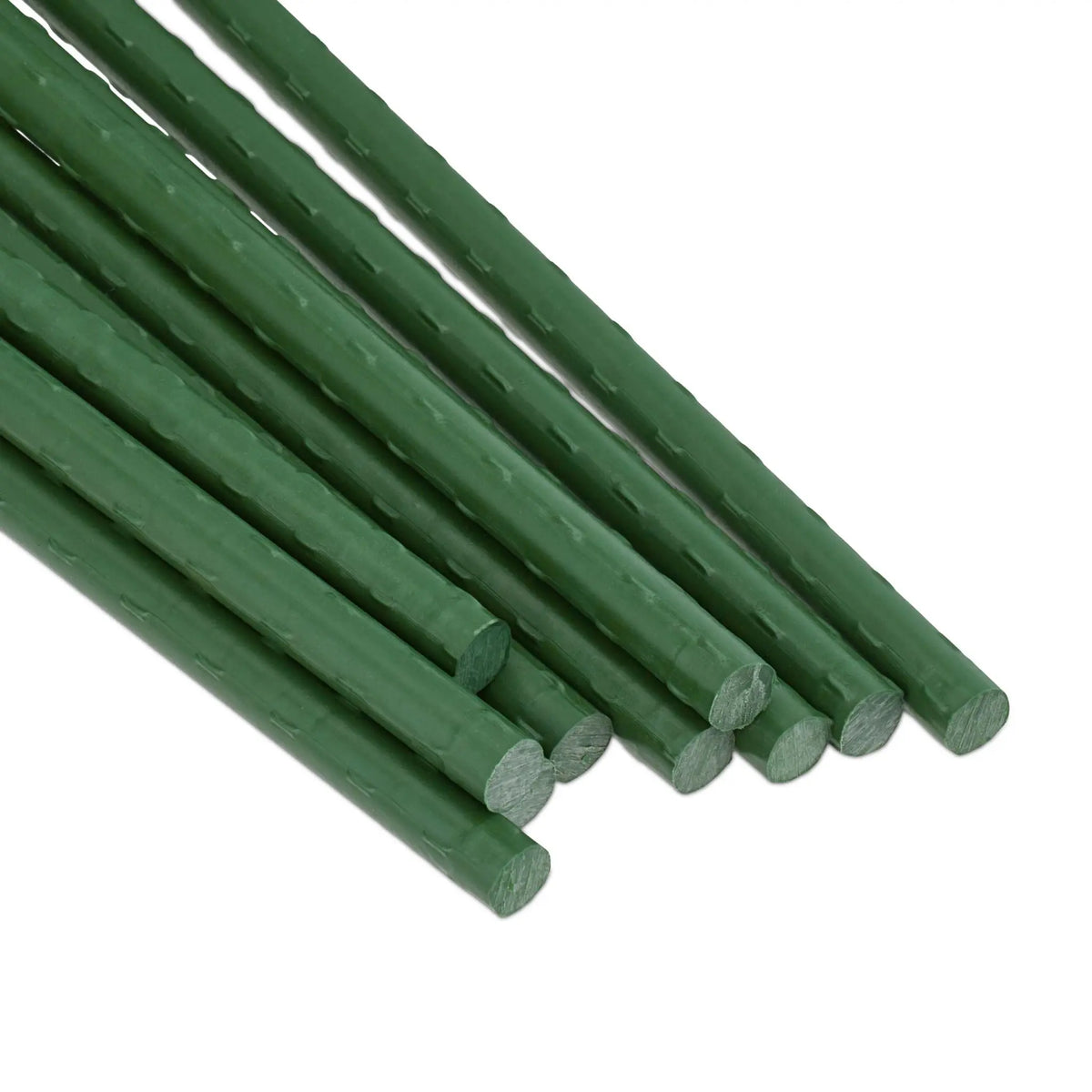 Pflanzstäbe 110cm 10er-Set Dunkelgrün von Relaxdays