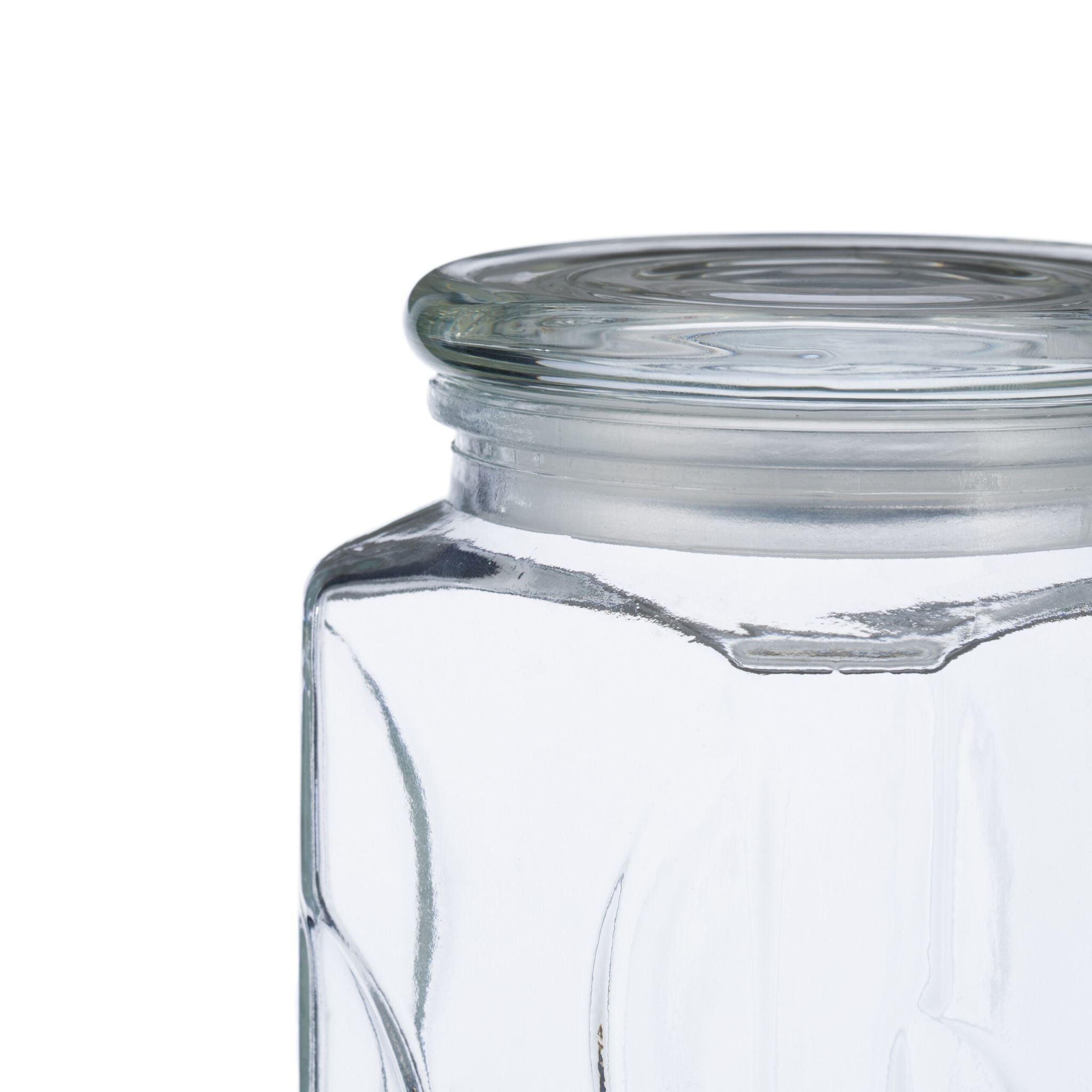 Vorratsgläser mit Deckel 750ml 8er-Set Transparent