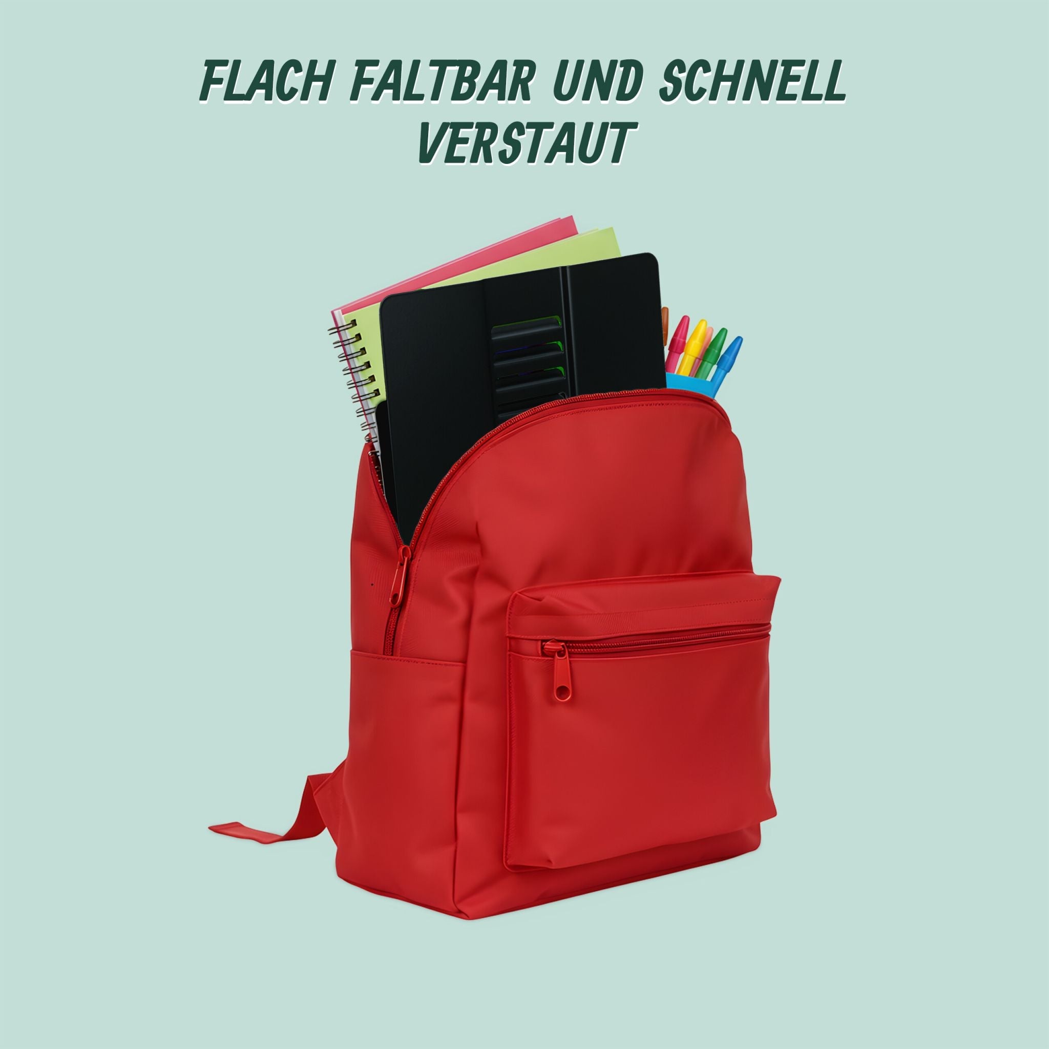Buchständer 2er-Set höhenverstellbar Schwarz von Relaxdays