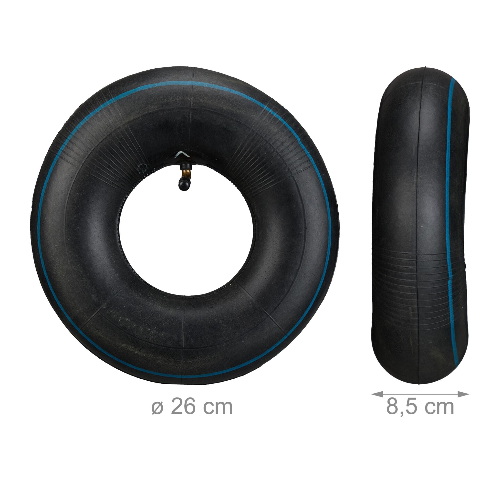 Schlauch 3.50-4 4er-Set Schwarz von guteszeug.ch