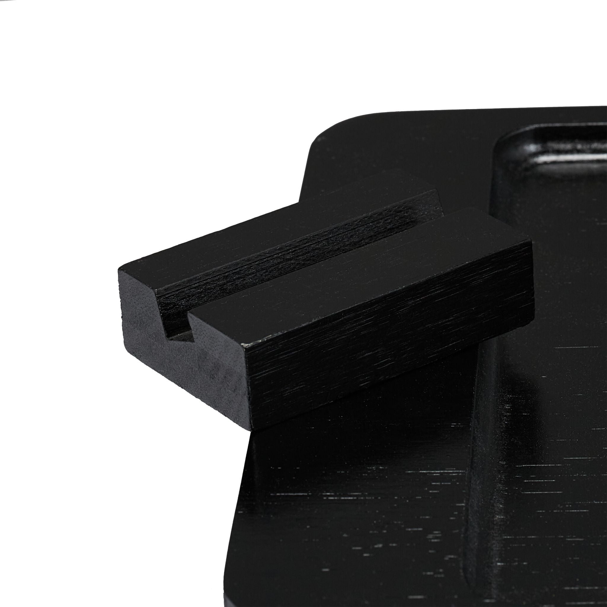 Sofatablett für Armlehne Schwarz von Relaxdays