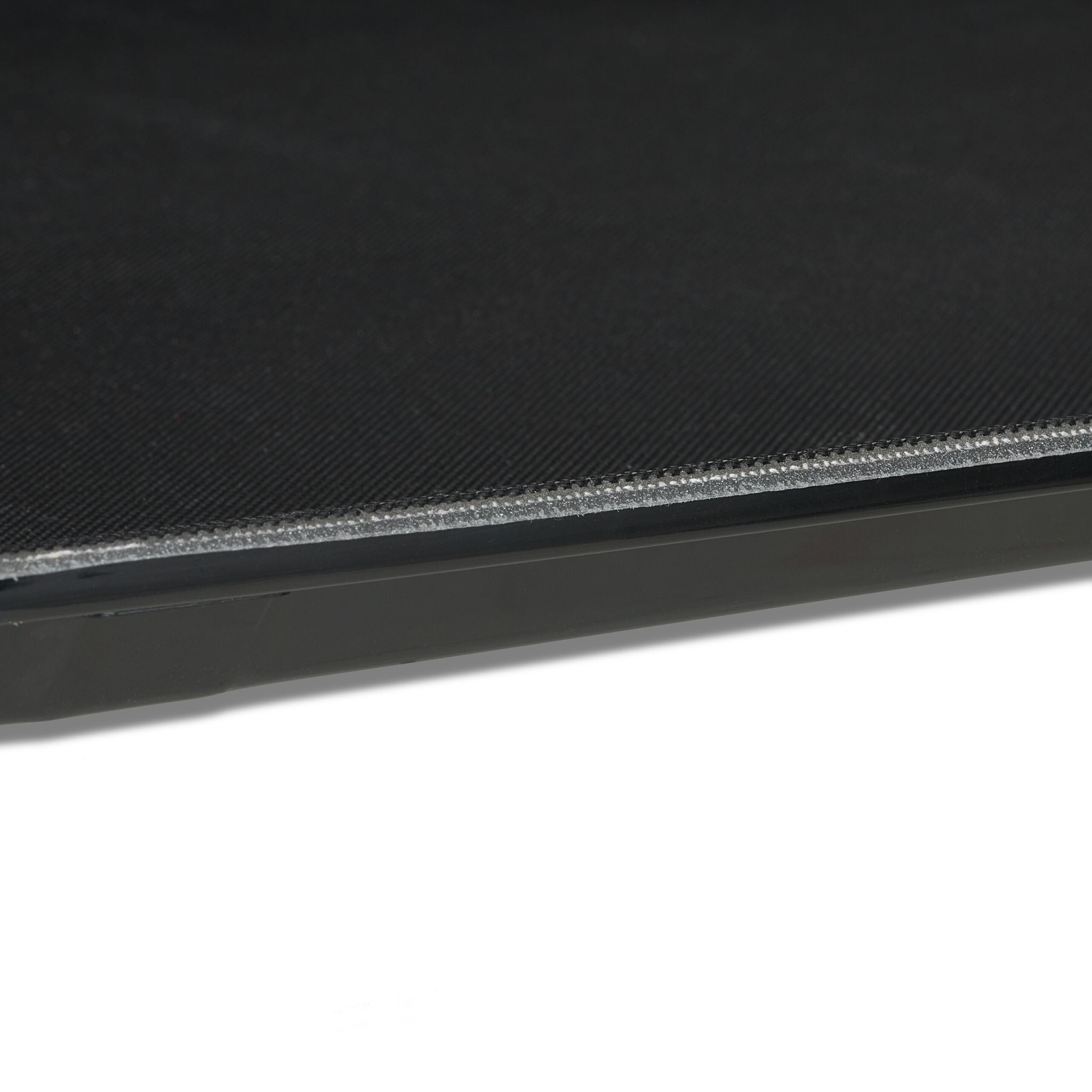 Serviertablett 46 x 35cm 3er-Set Schwarz von Relaxdays