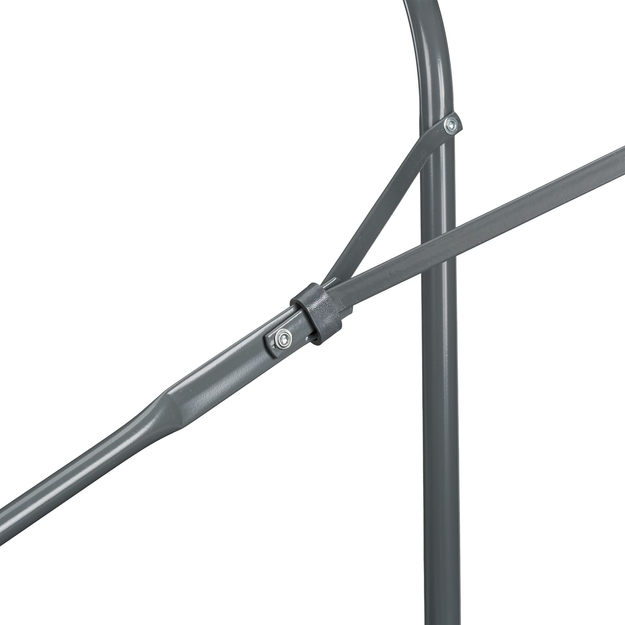 Gartentisch klappbar Schwarz-Grau von Relaxdays