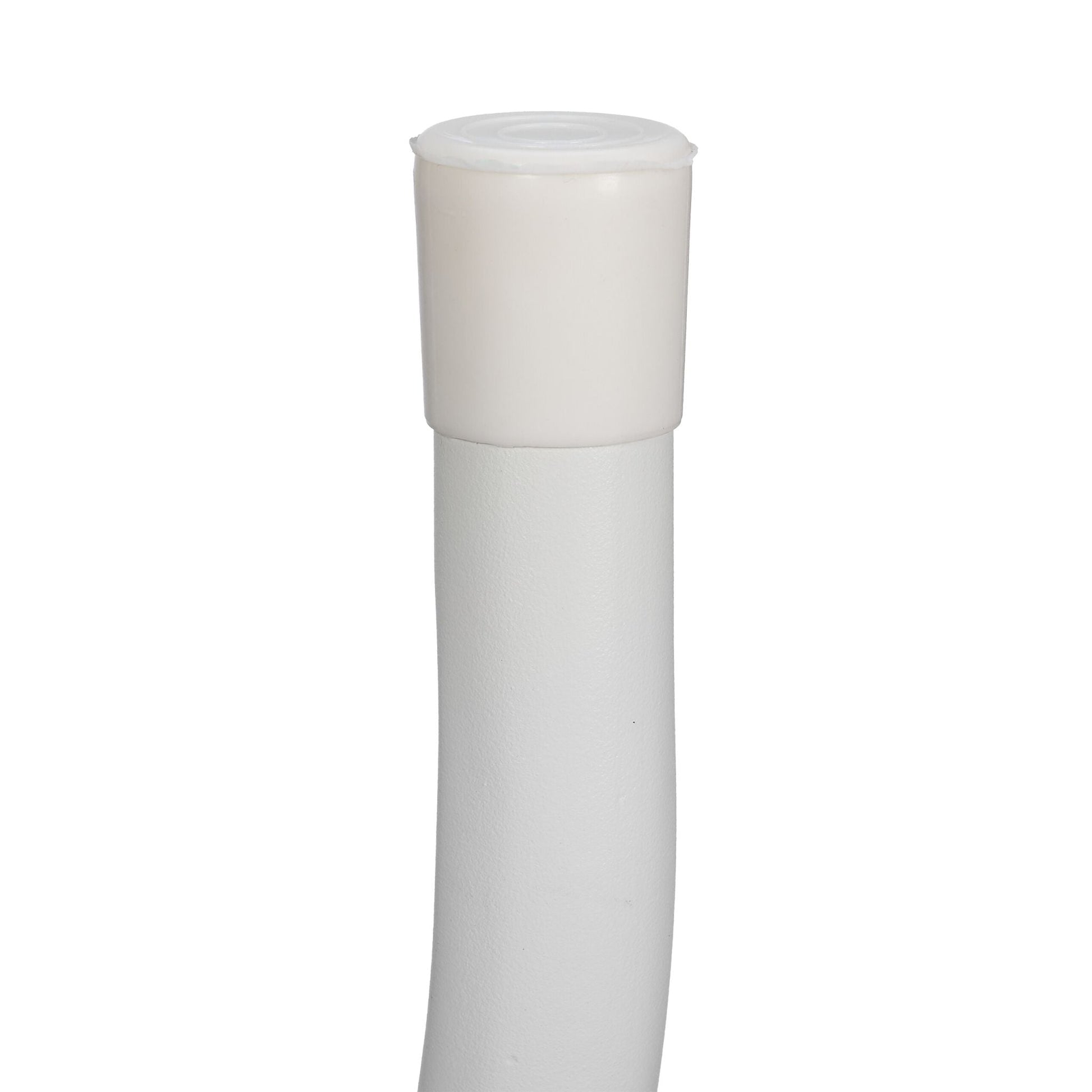 Runder Gartentisch in Rattanoptik Weiss von Relaxdays