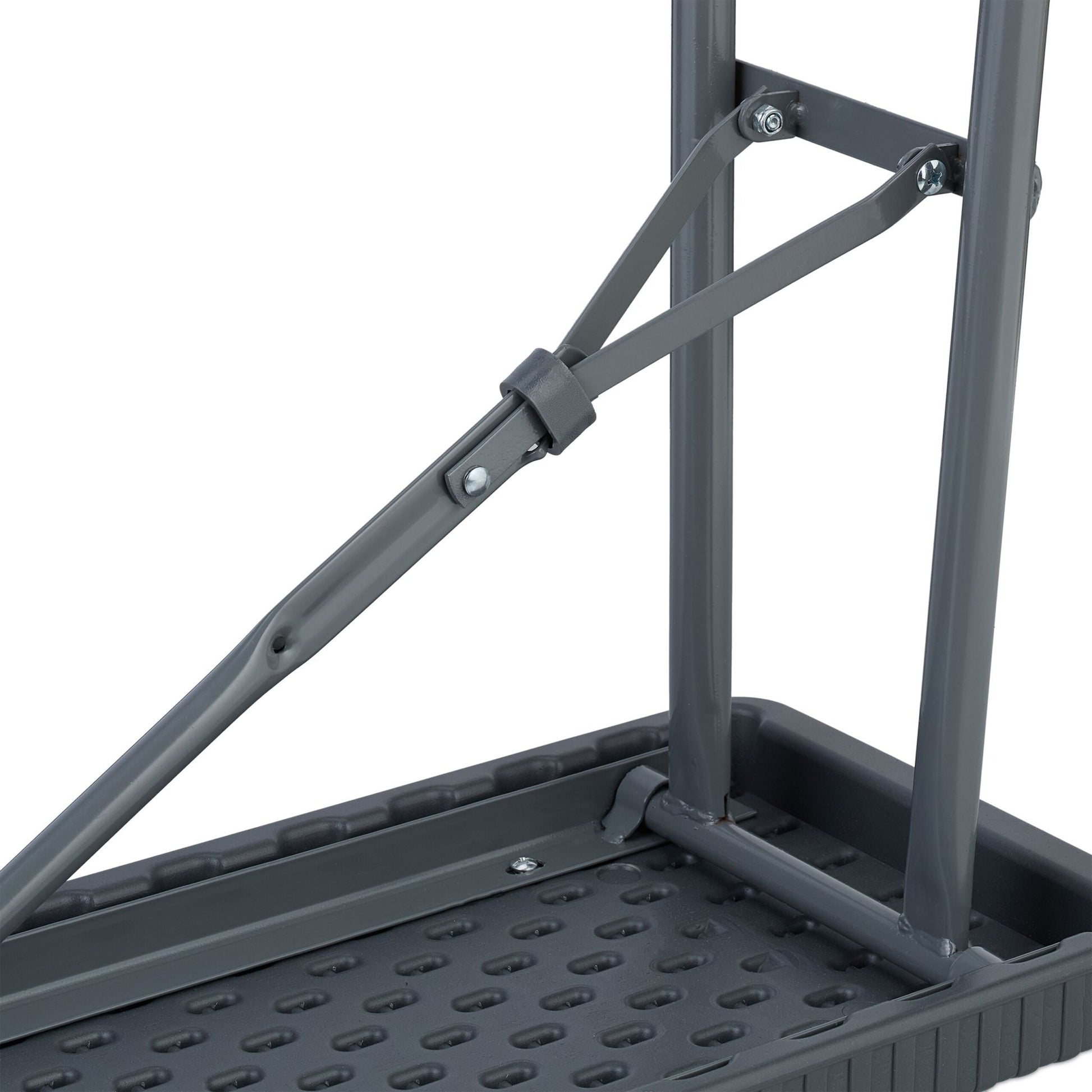 Bierbank 102cm 2er-Set Grau von Relaxdays