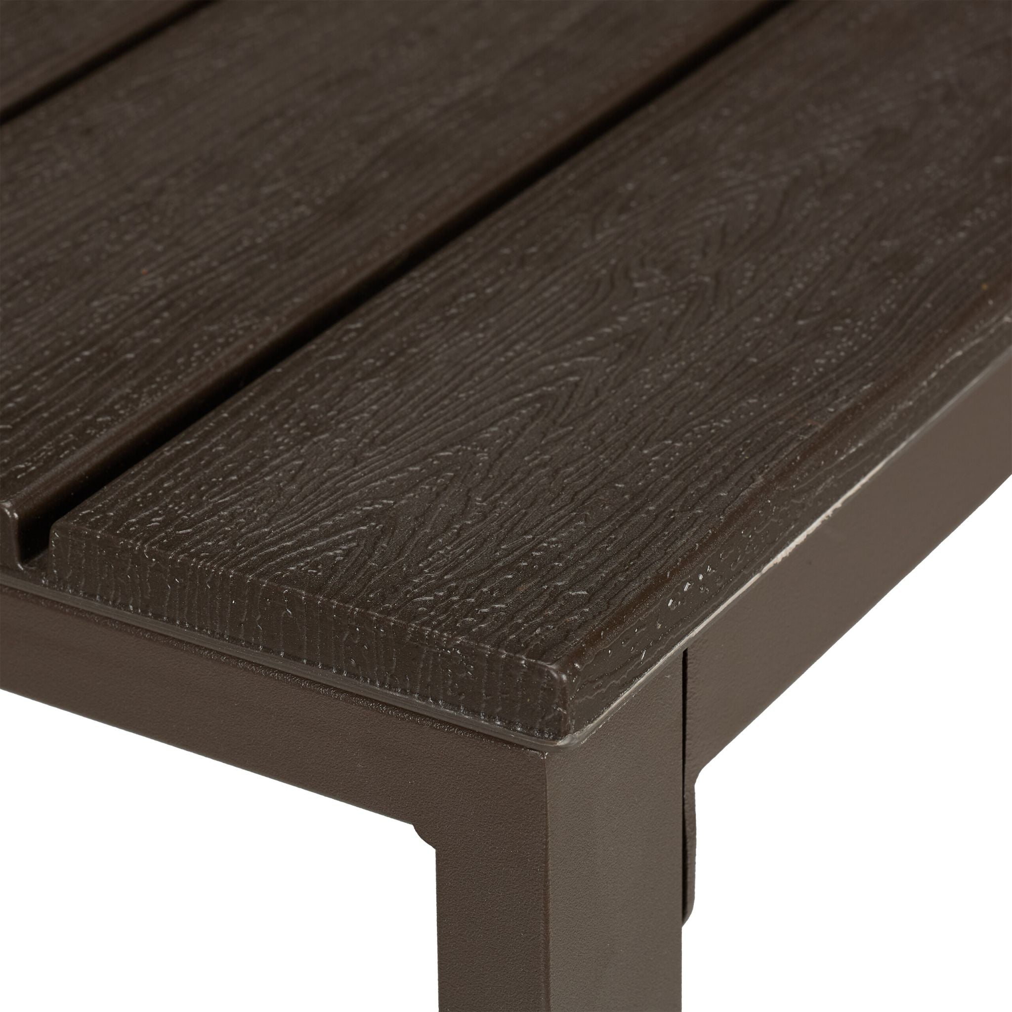 Gartentisch rechteckig Braun von guteszeug.ch
