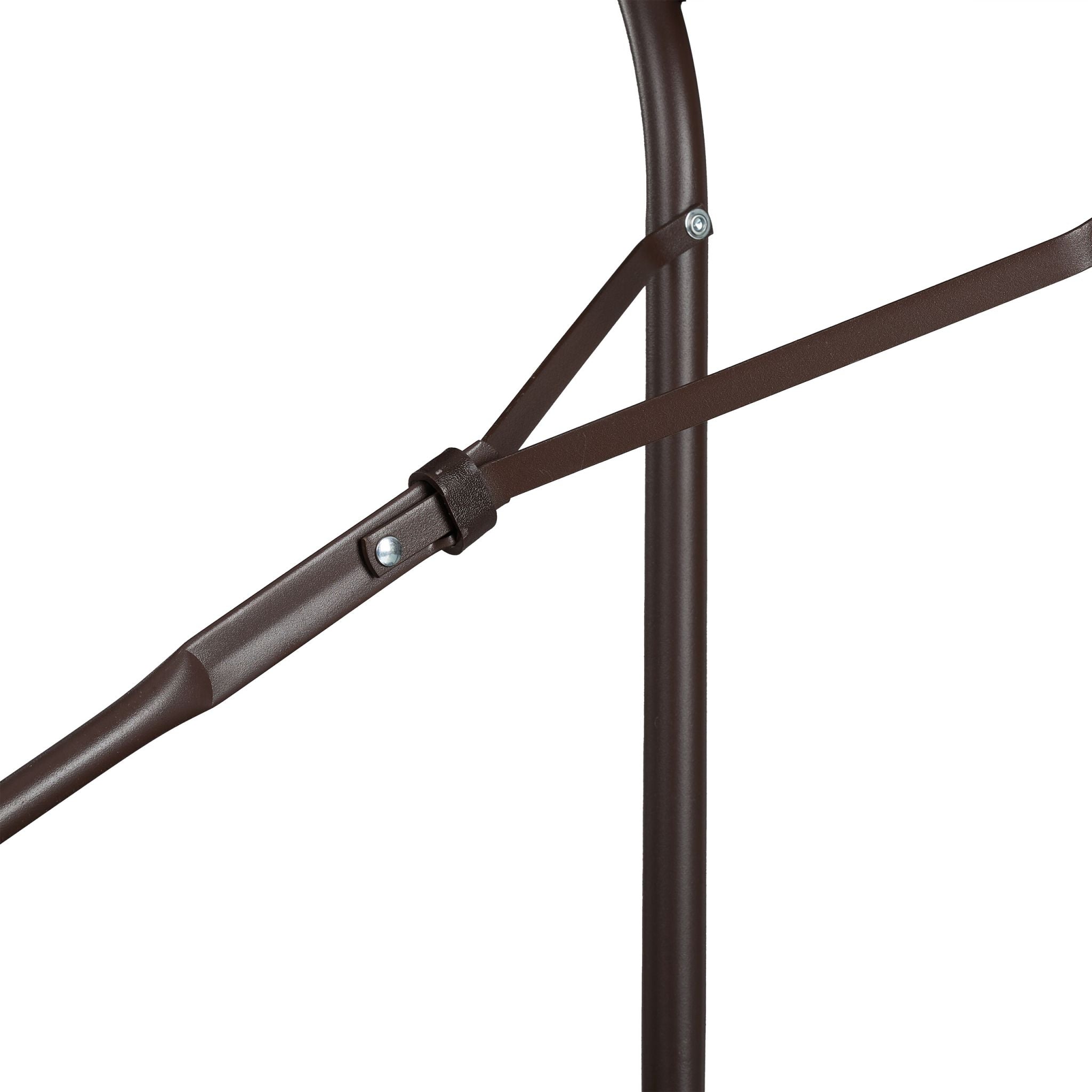 Gartentisch klappbar Braun von Relaxdays