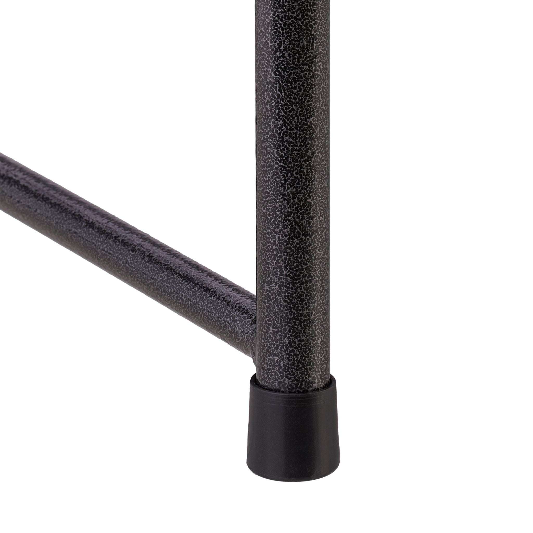 Campingtisch klappbar Weiss-Schwarz von Relaxdays