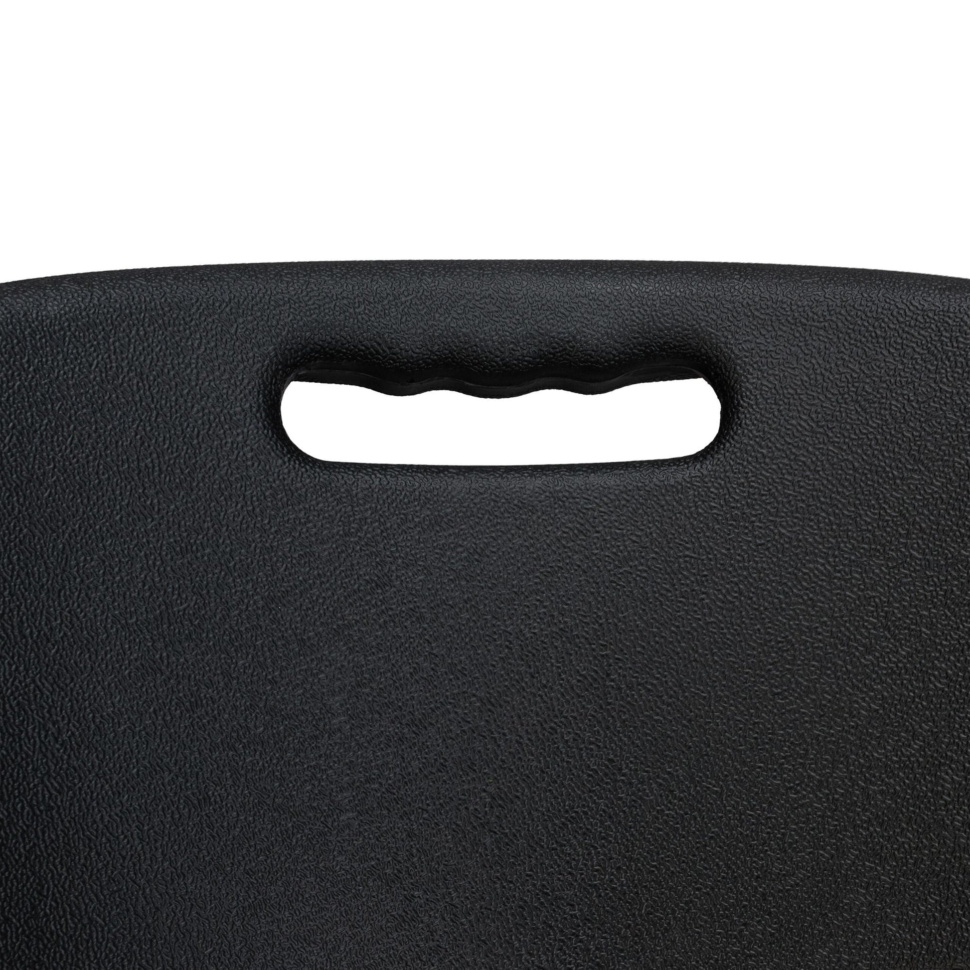 Klappbare Barhocker 2er-Set Schwarz von Relaxdays