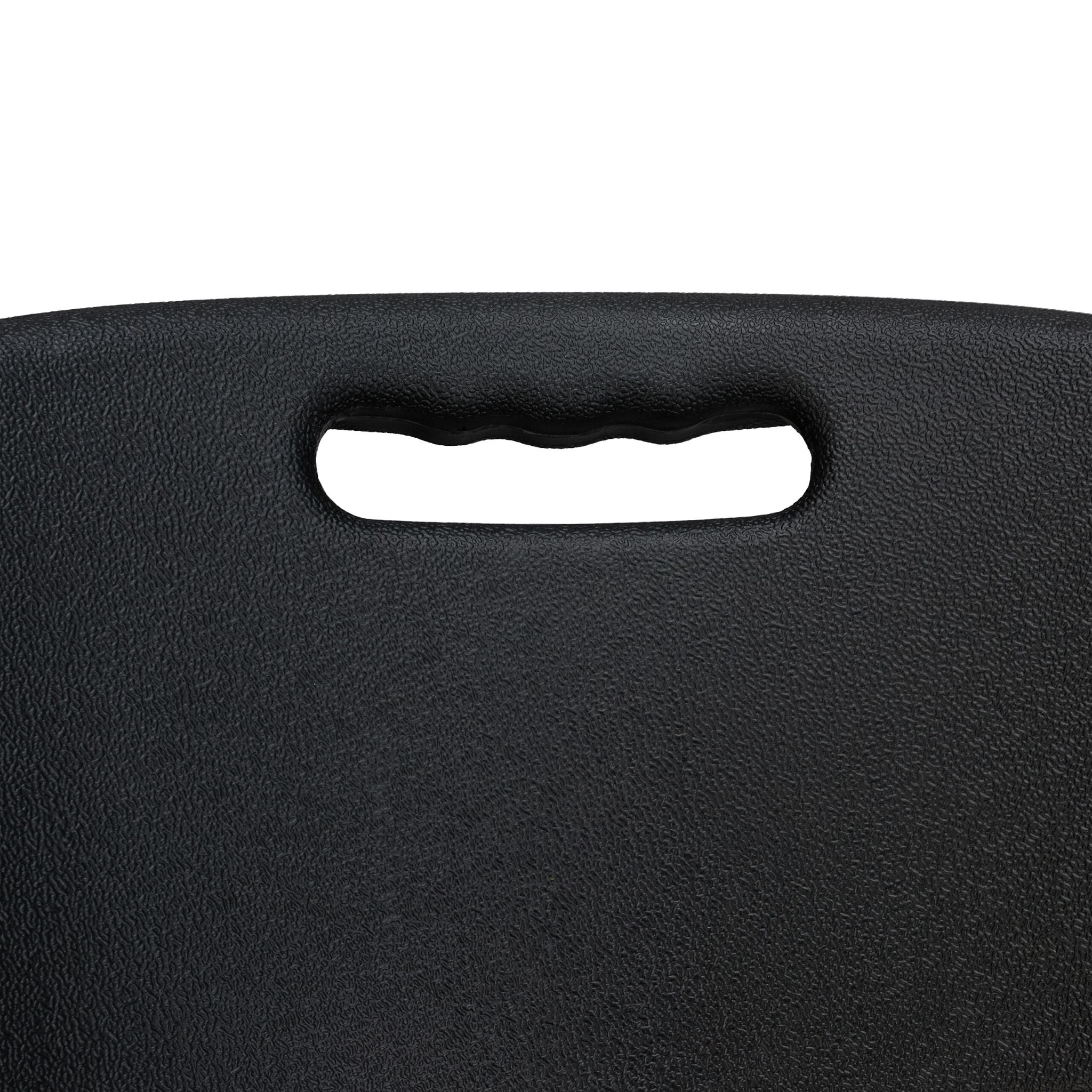 Klappbare Barhocker 2er-Set Schwarz von Relaxdays