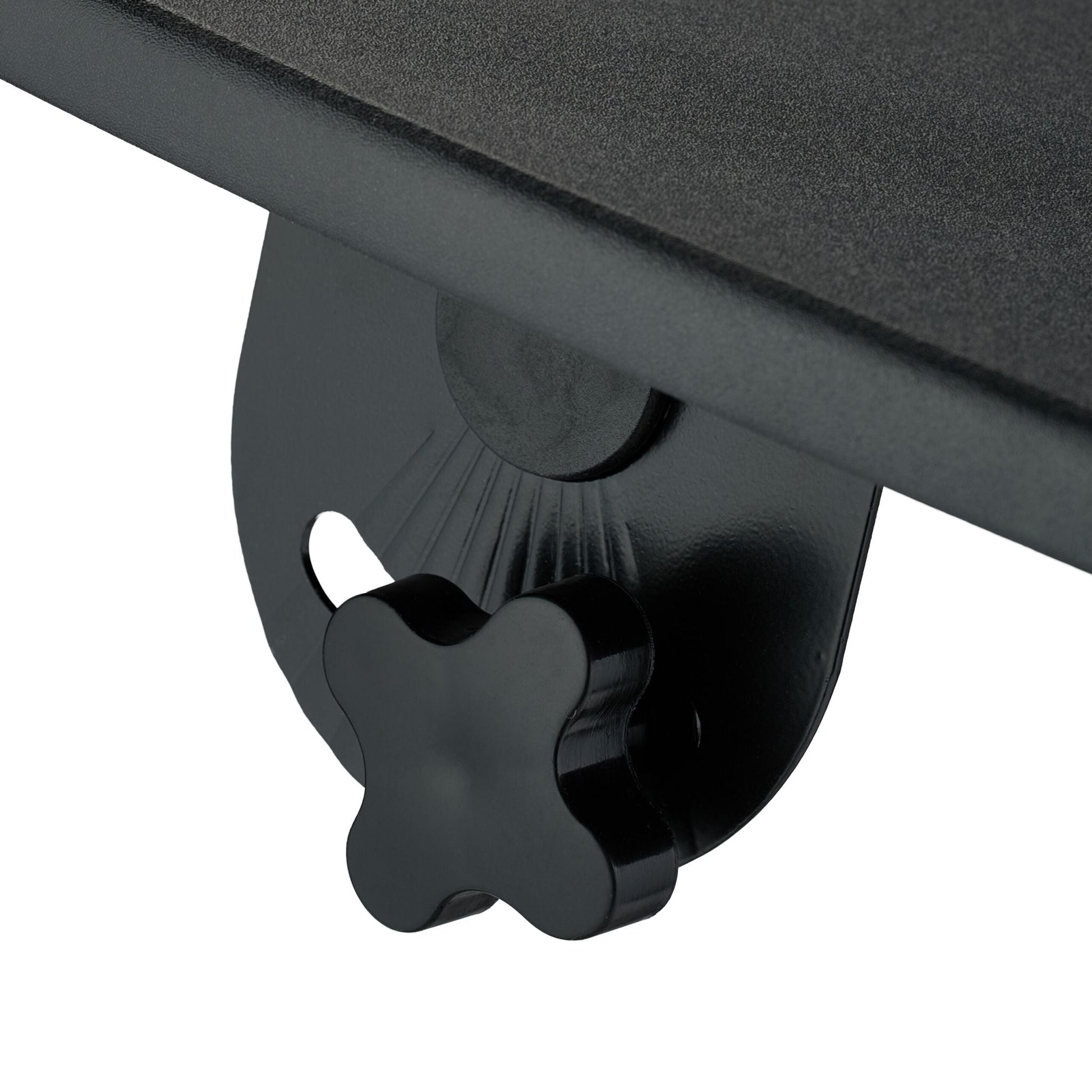 Laptoptisch höhenverstellbar mit Rollen Schwarz von Relaxdays