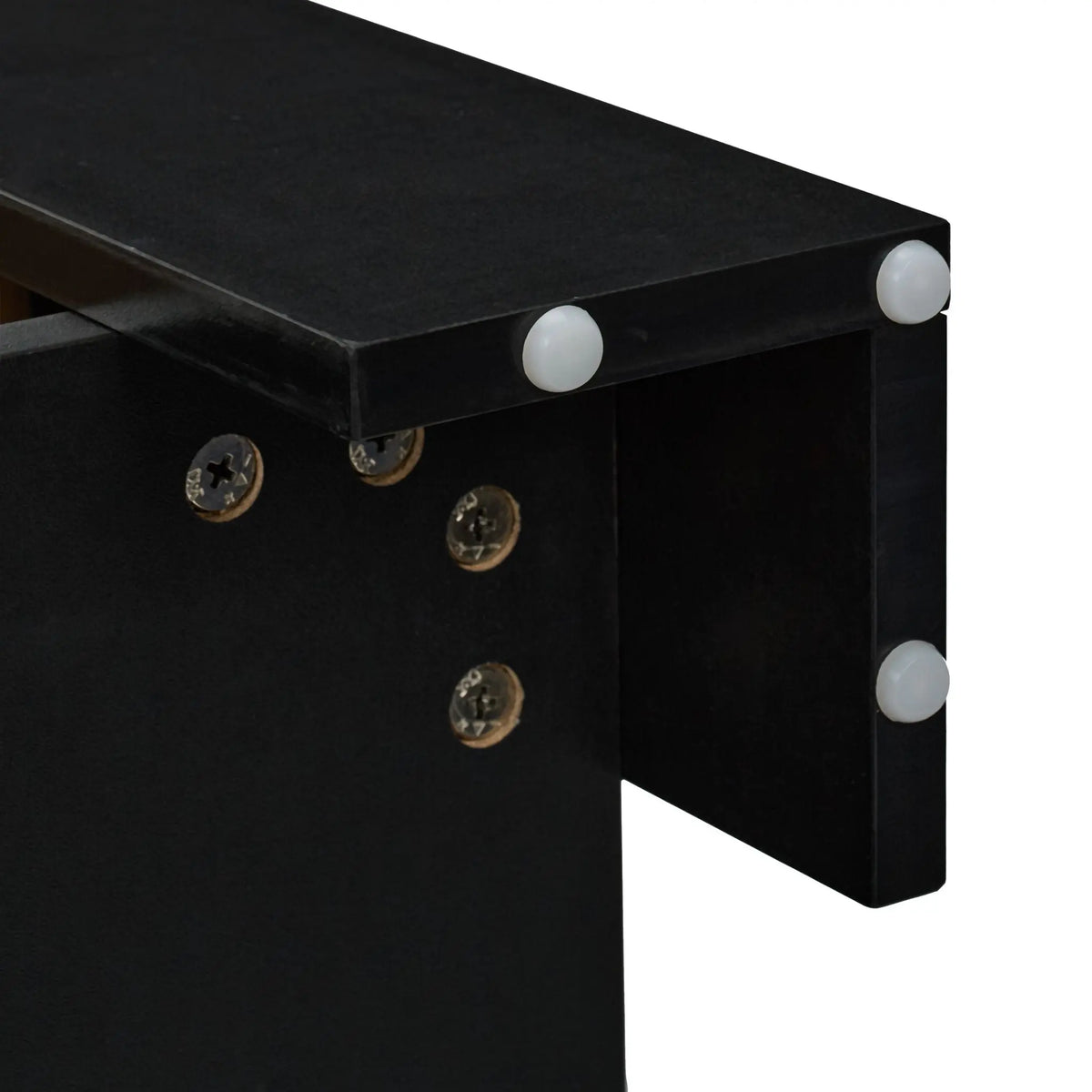 Aufklappbarer Couchtisch Schwarz von Relaxdays