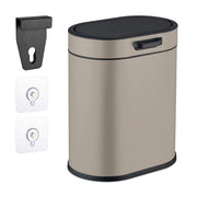Hängender Mülleimer 5L Beige-Schwarz von Relaxdays
