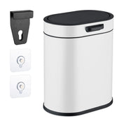 Hängender Mülleimer 5L Weiss-Schwarz von Relaxdays
