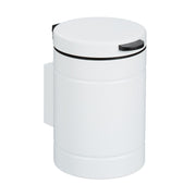 Kosmetikeimer Wandmontage 3 Liter Weiss von Relaxdays