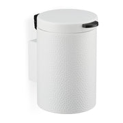 Kosmetikeimer Wandmontage 3 Liter Weiss-Schwarz von Relaxdays