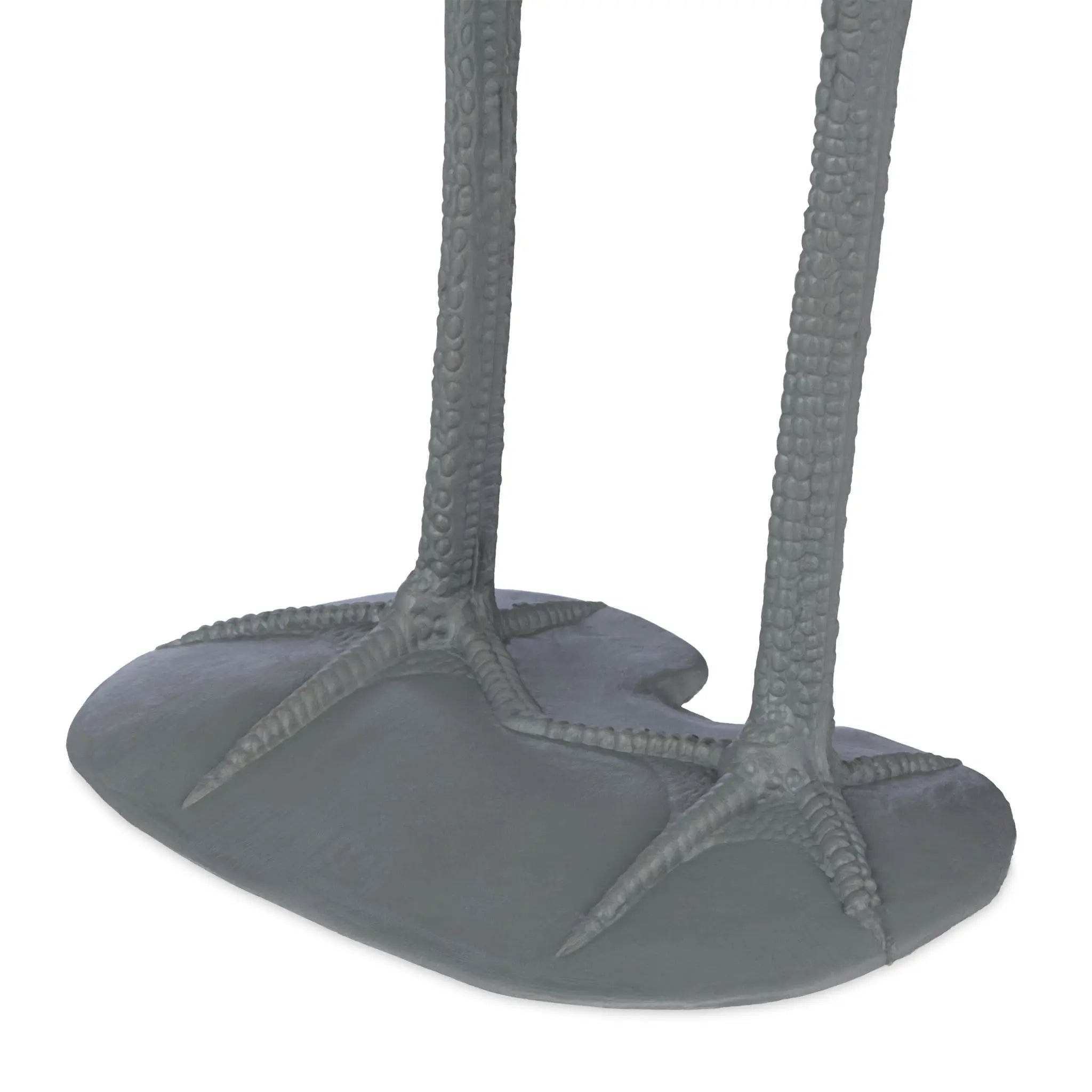 Gartendeko-Figur Reiher Weiss-Orange-Grau von Relaxdays