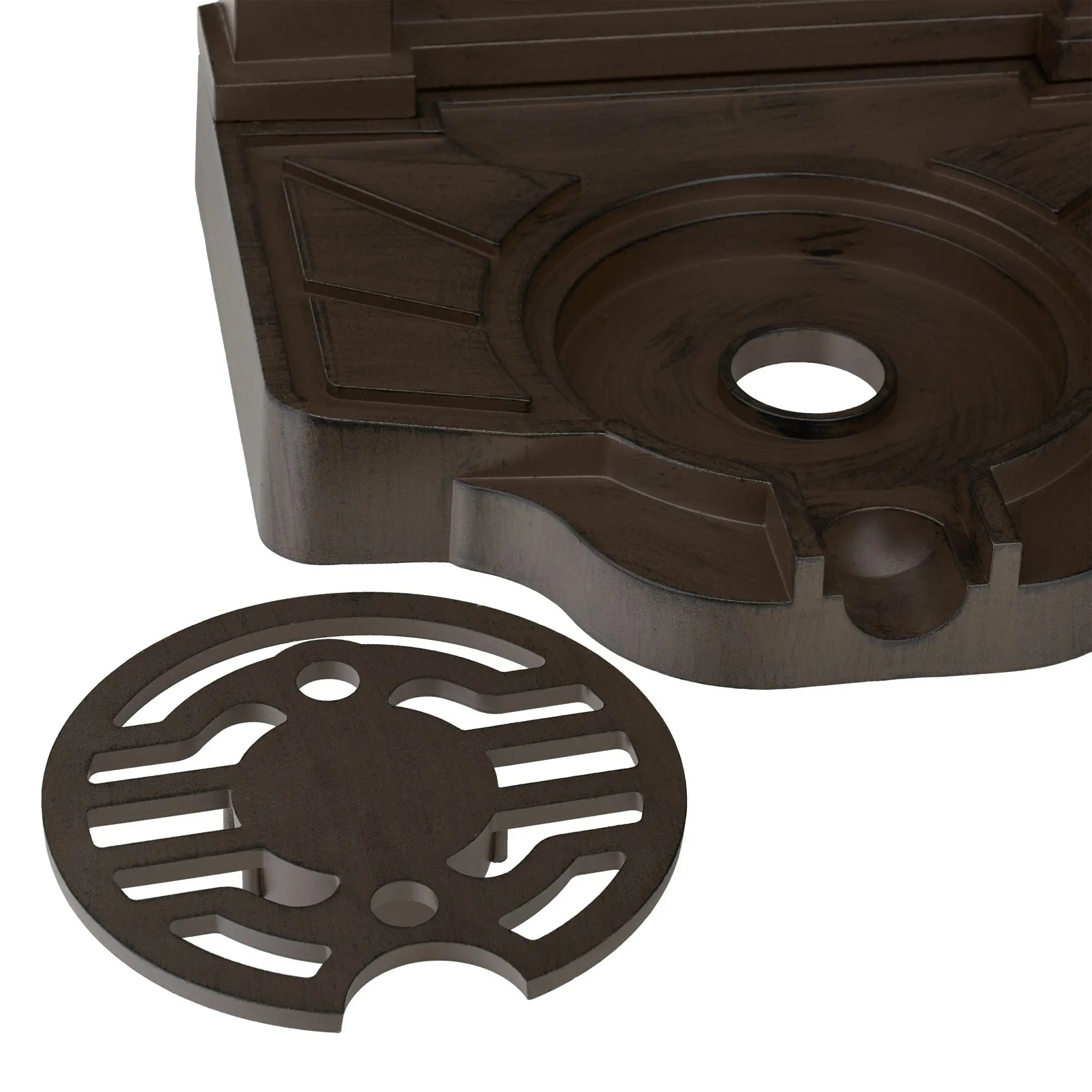 Standbrunnen Antik Dunkelbraun von Relaxdays