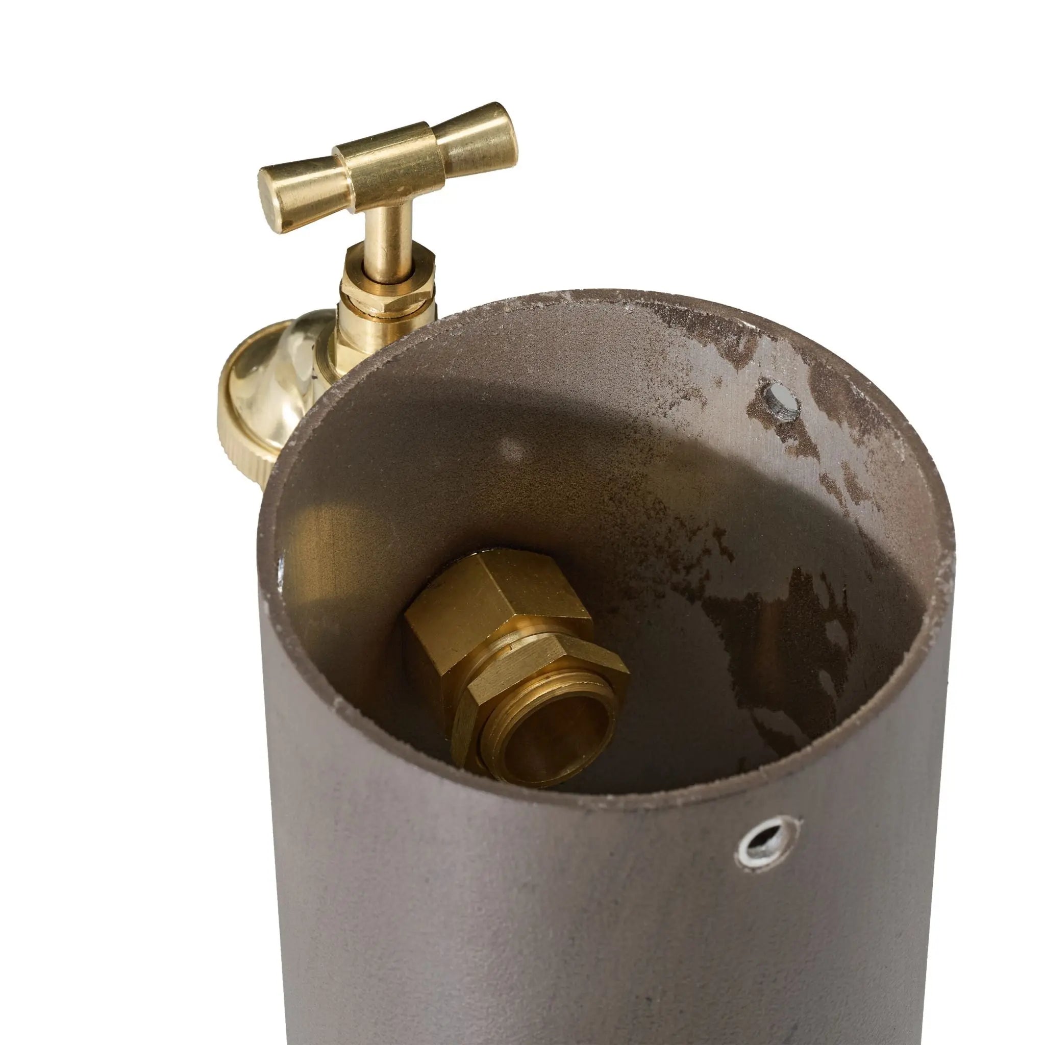 Standbrunnen antik 65cm Dunkelbraun von Relaxdays