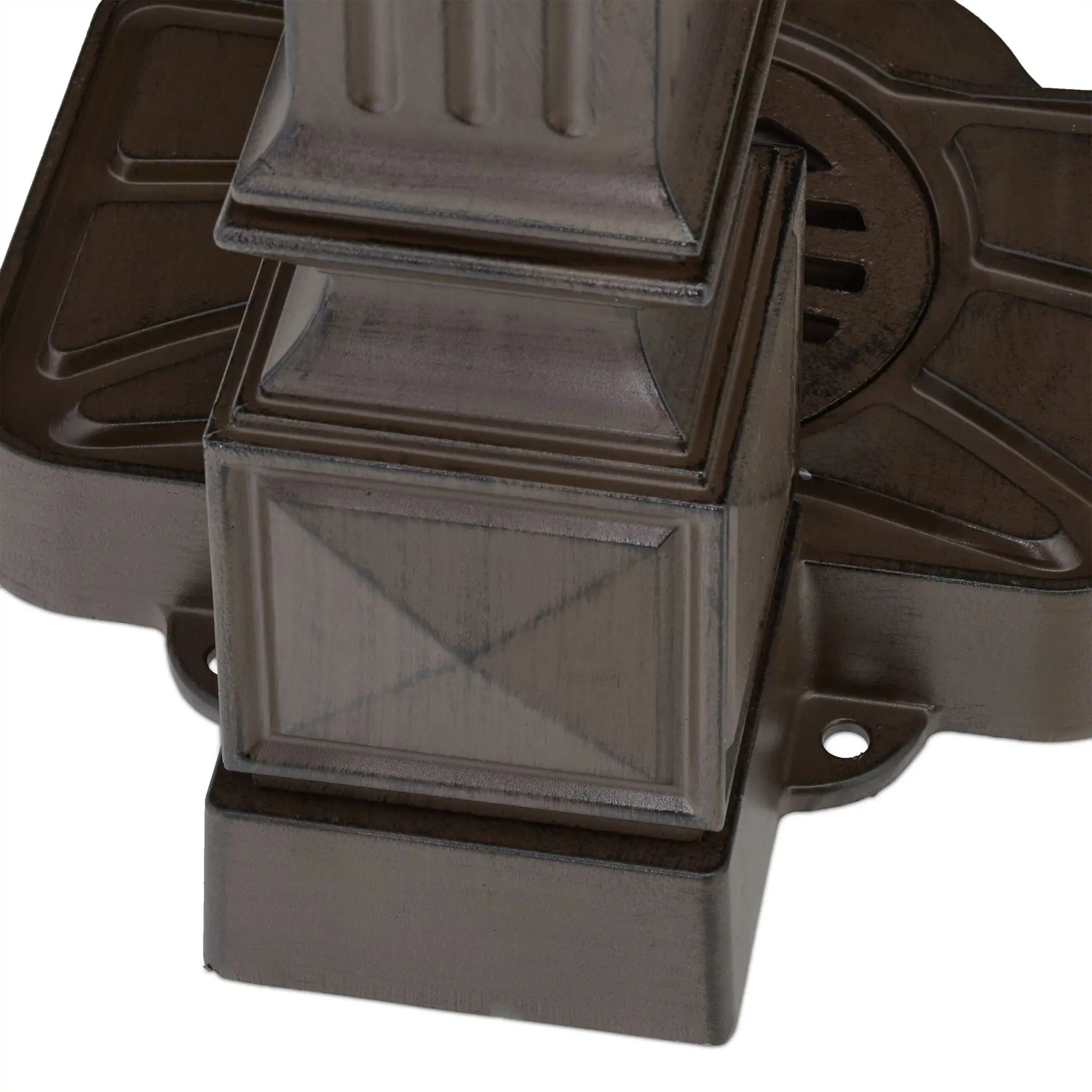 Standbrunnen antik 82cm Dunkelbraun von Relaxdays