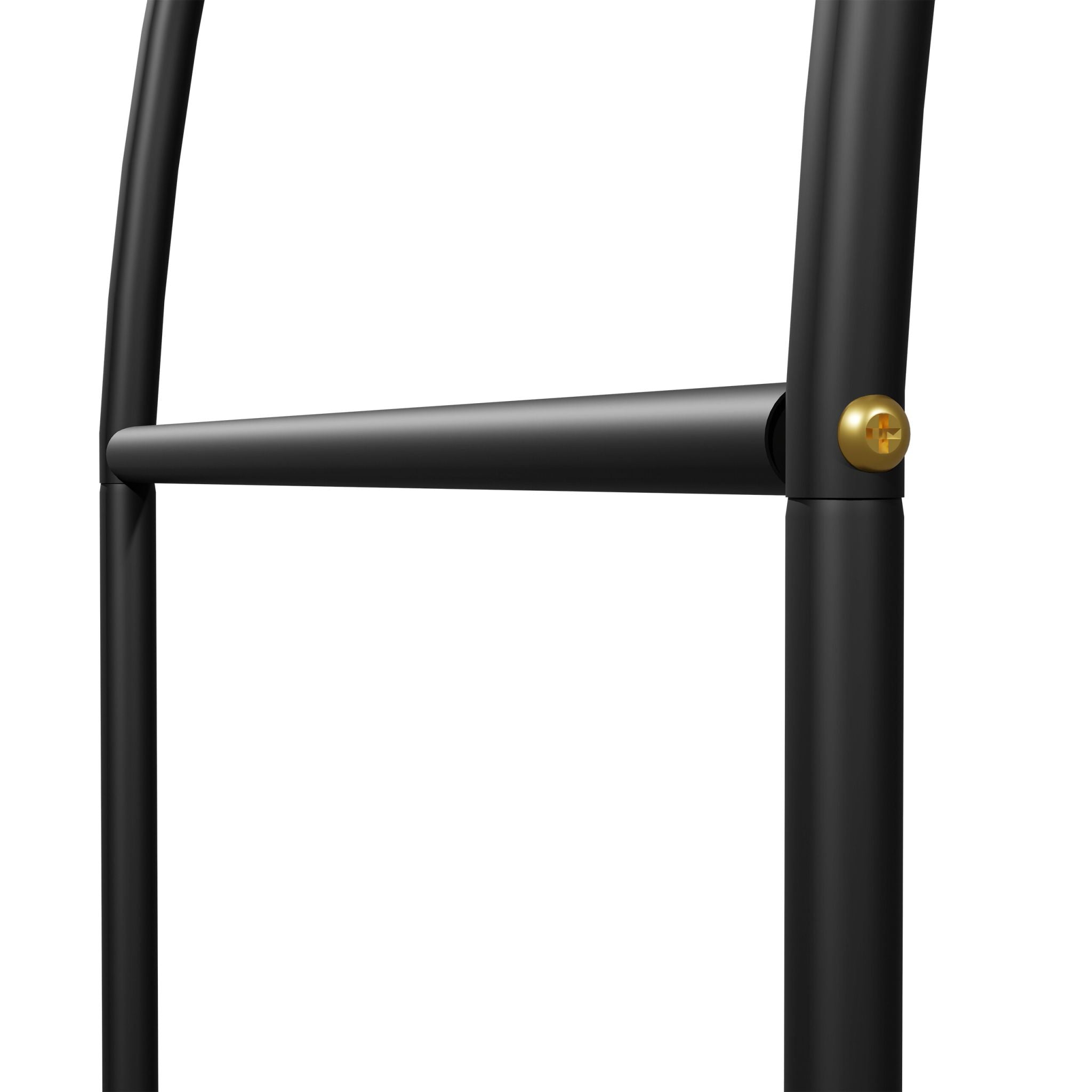 Rosenbogen Metall 2 Breiten Schwarz von Relaxdays
