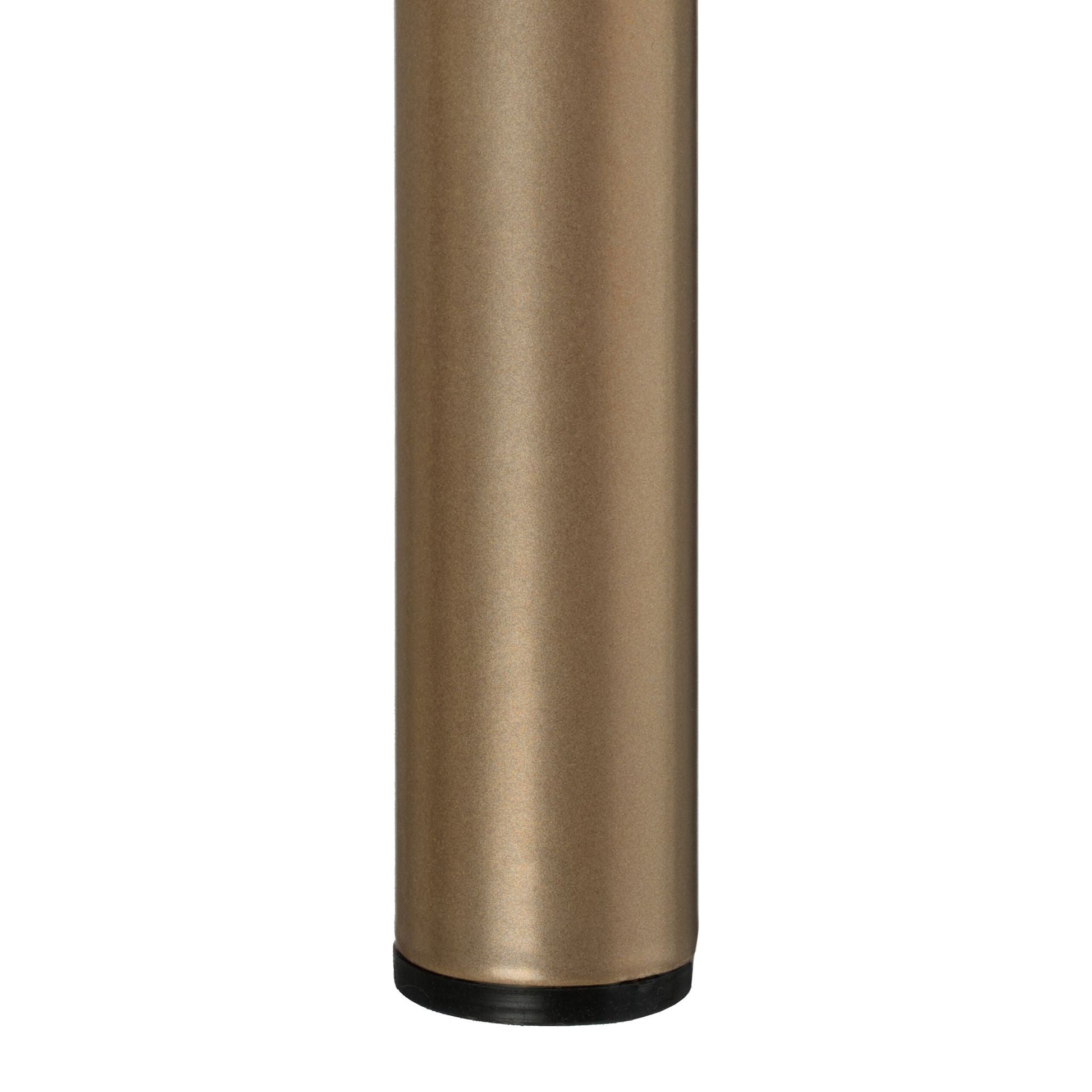 Nachttisch mit 2 Schubladen Weiss-Gold von Relaxdays