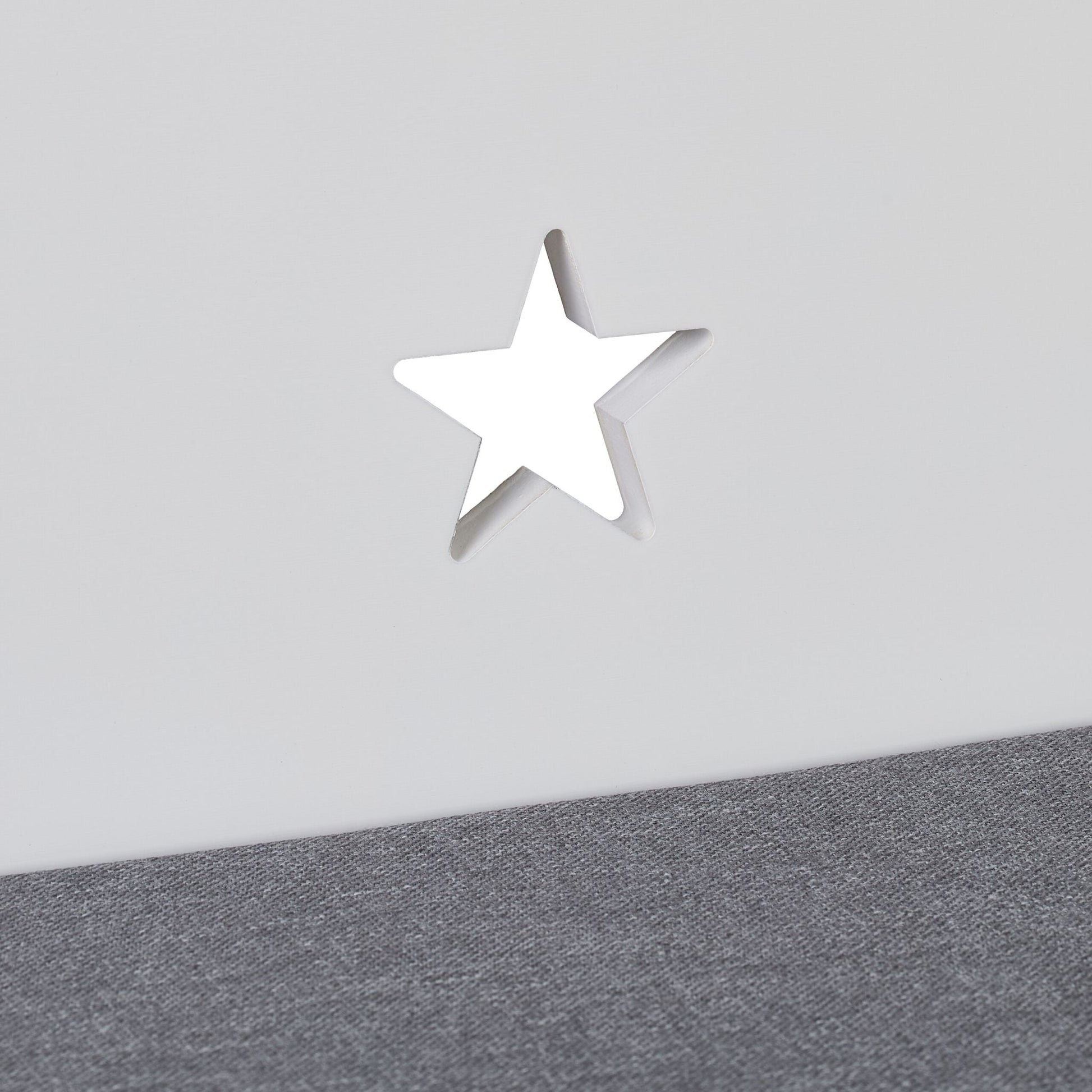 Kinderbank mit Stauraum Weiss-Grau von Relaxdays