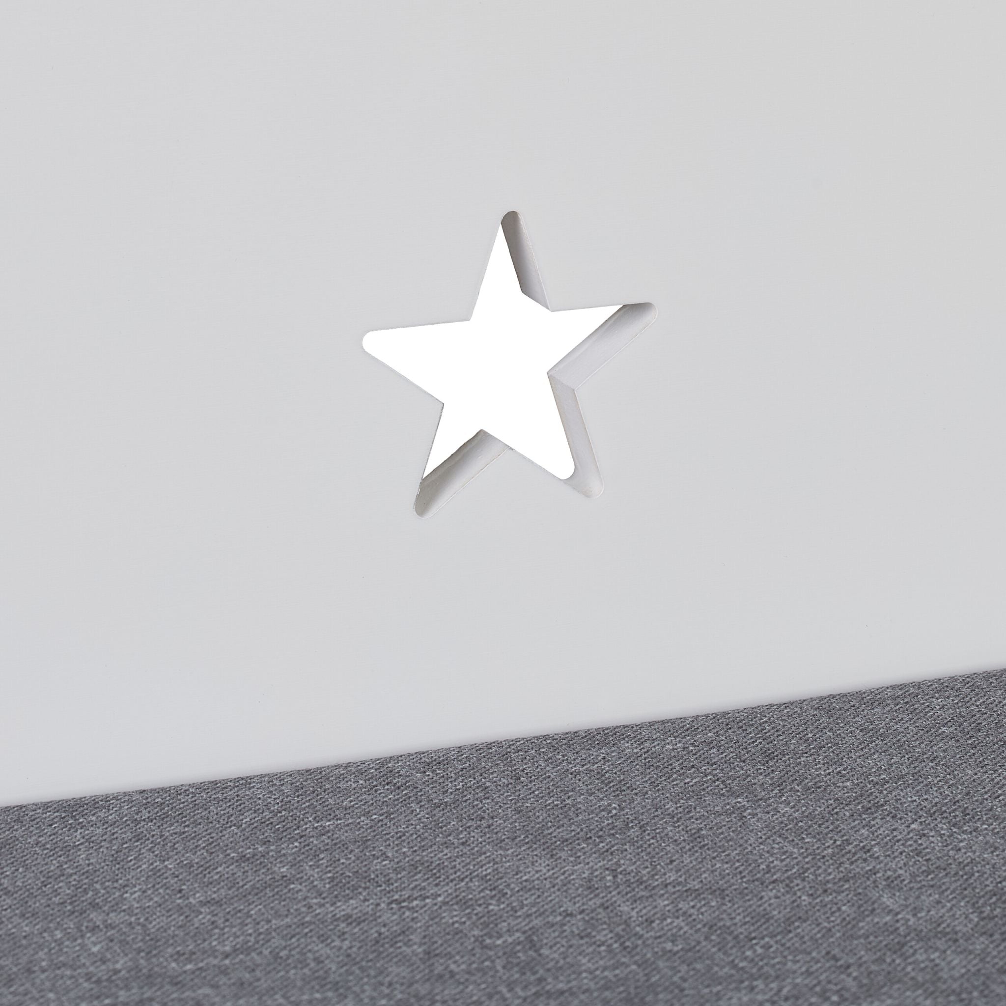 Kinderbank mit Stauraum Weiss-Grau von Relaxdays