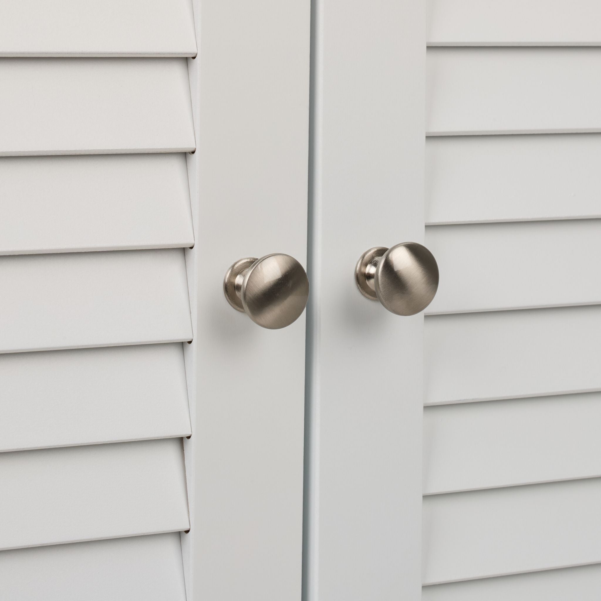 Weisser Badschrank Weiss-Silber von Relaxdays