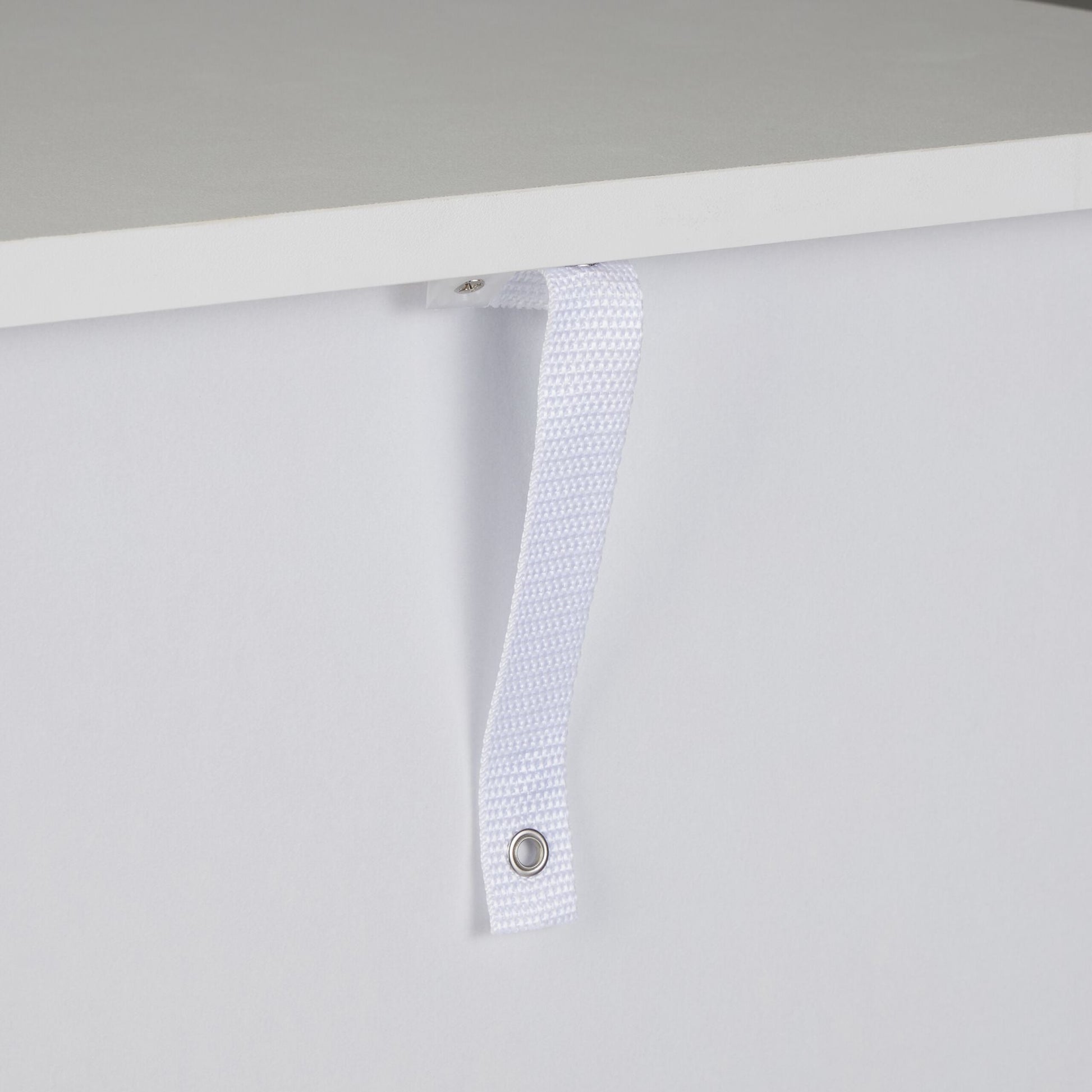 Kommode mit 4 Schubladen Weiss-Gold von Relaxdays