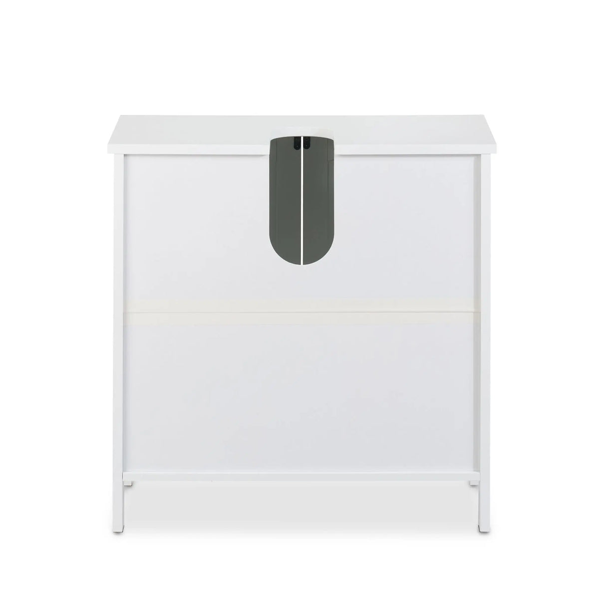 Waschbeckenunterschrank mit Türen Weiss von Relaxdays