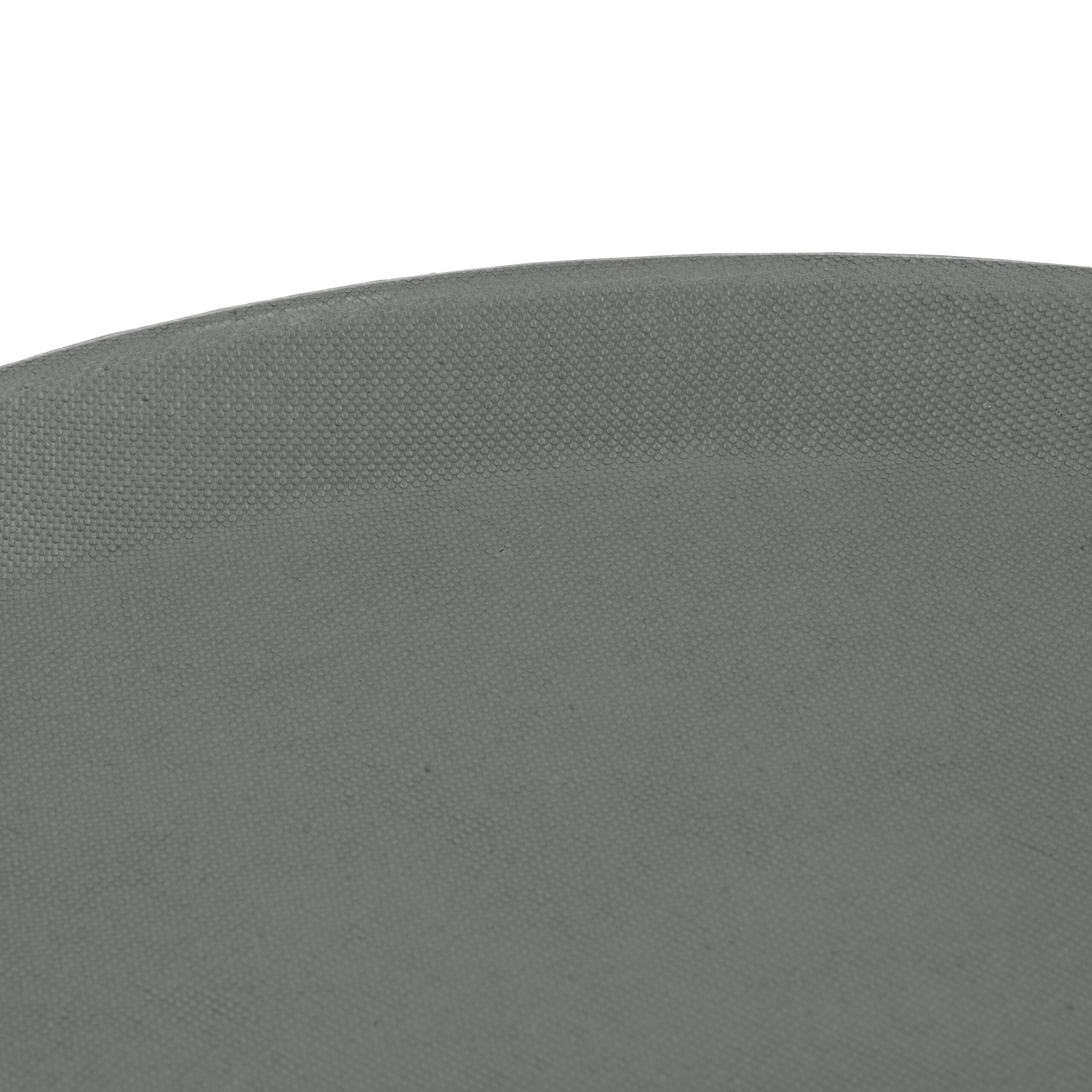 Rundes Serviertablett 2er-Set 35cm Grau von Relaxdays