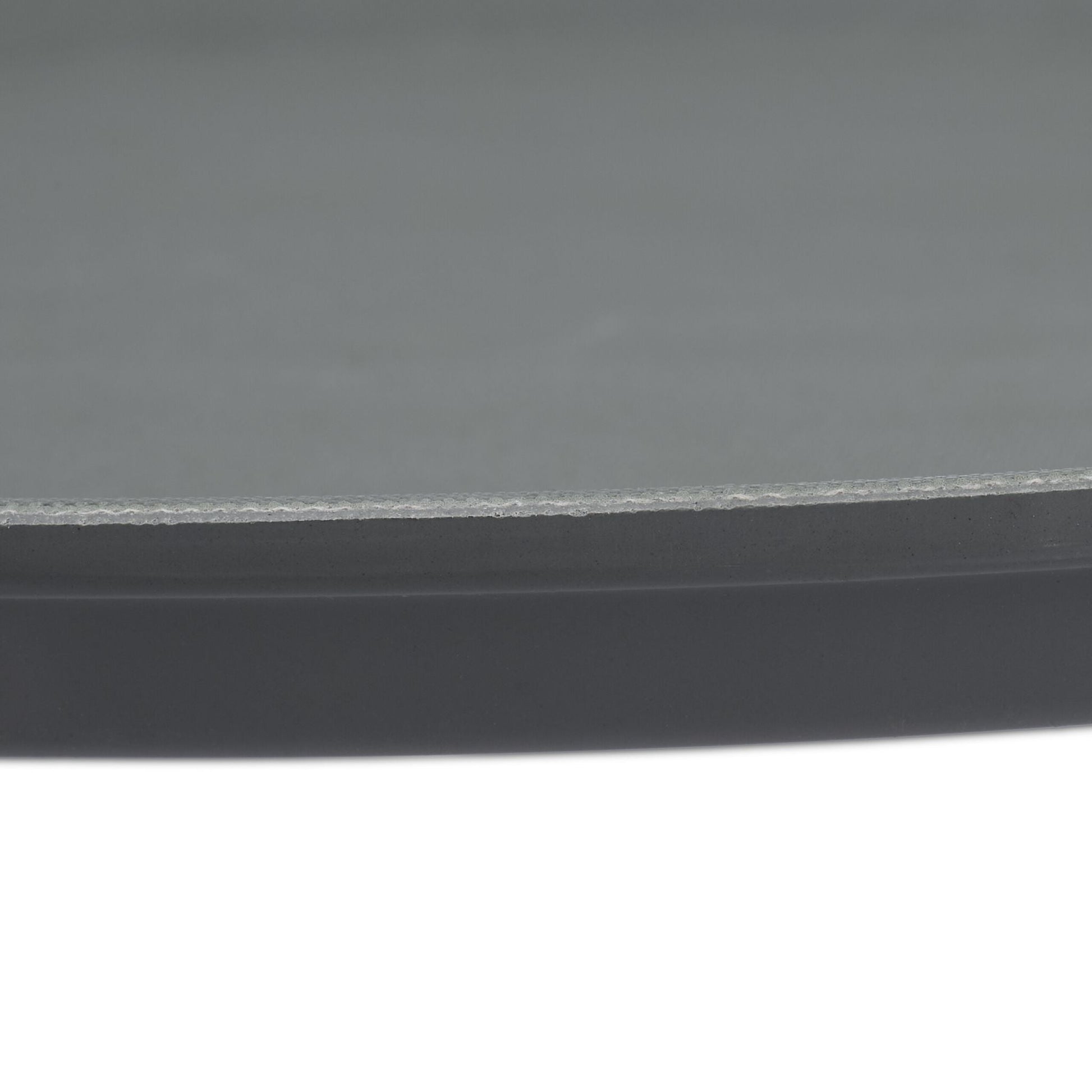 Rundes Serviertablett 2er-Set 35cm Grau von Relaxdays