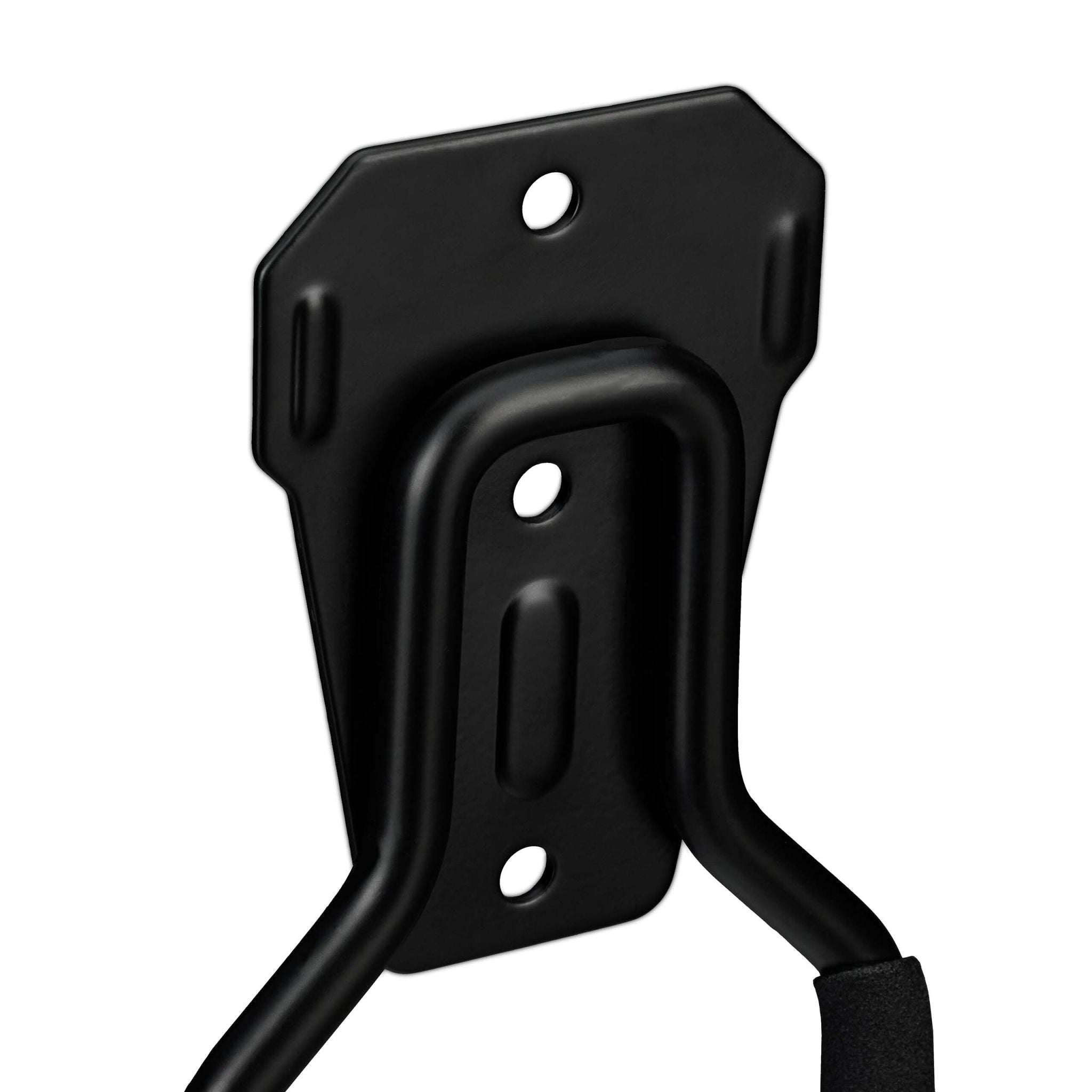Schlauchhalter Wand Schwarz von Relaxdays