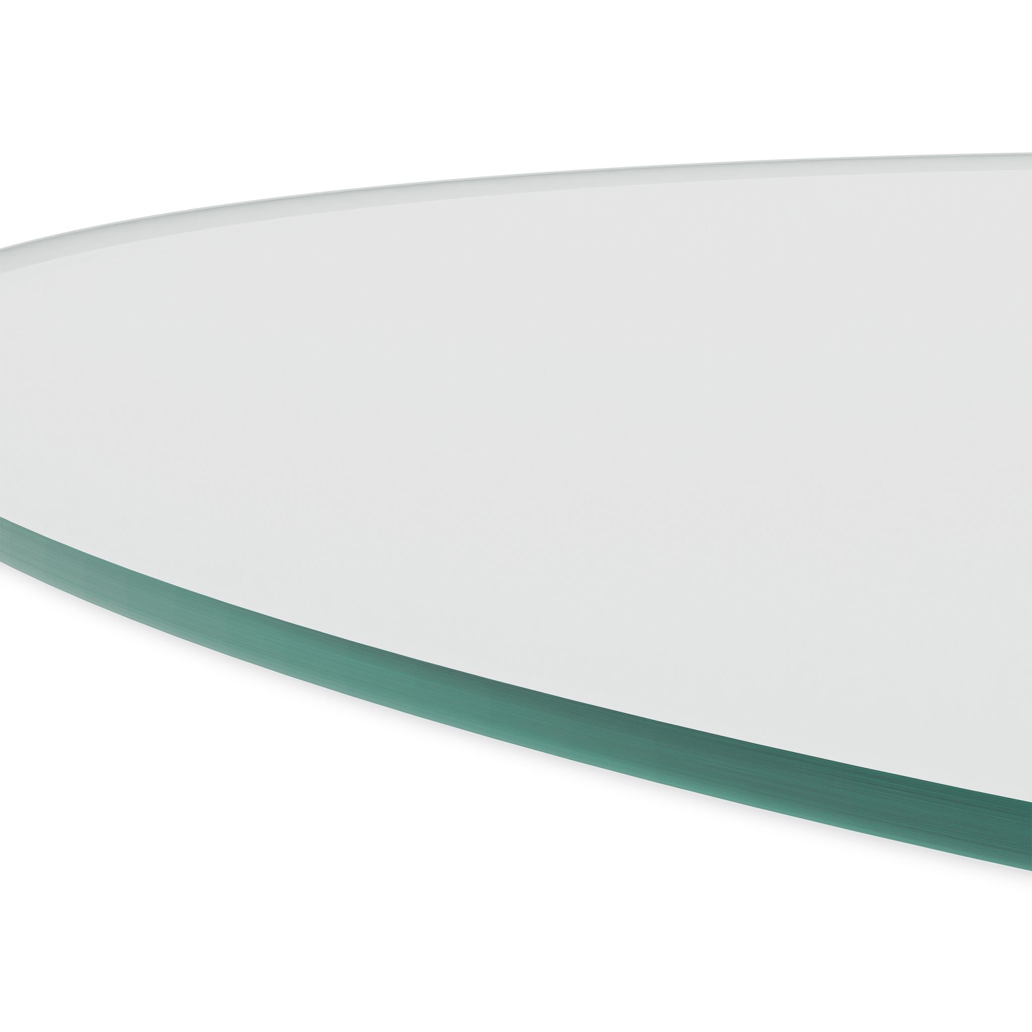 Glasplatte 8mm ESG Transparent von Relaxdays