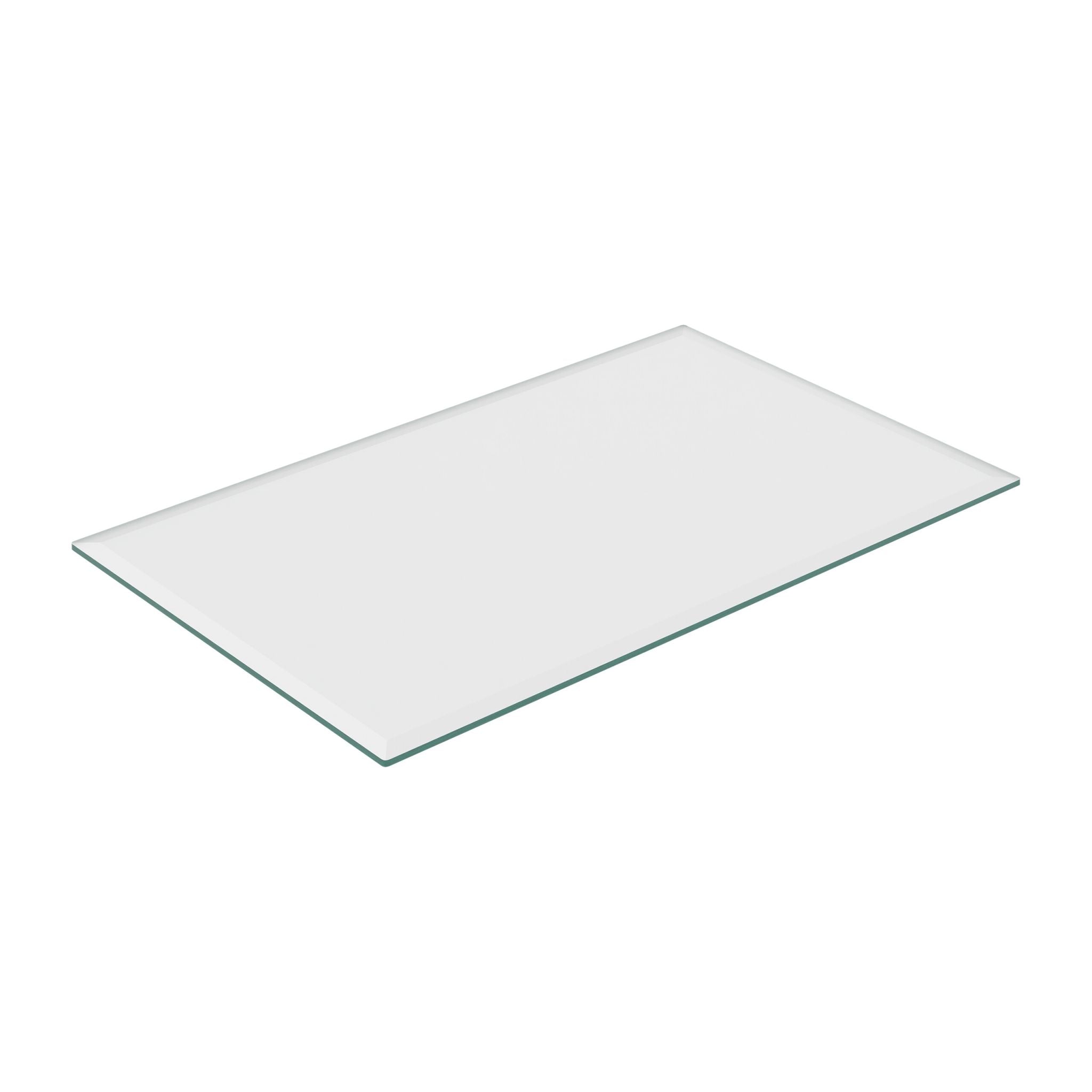 Glasplatte 8mm ESG Transparent von Relaxdays