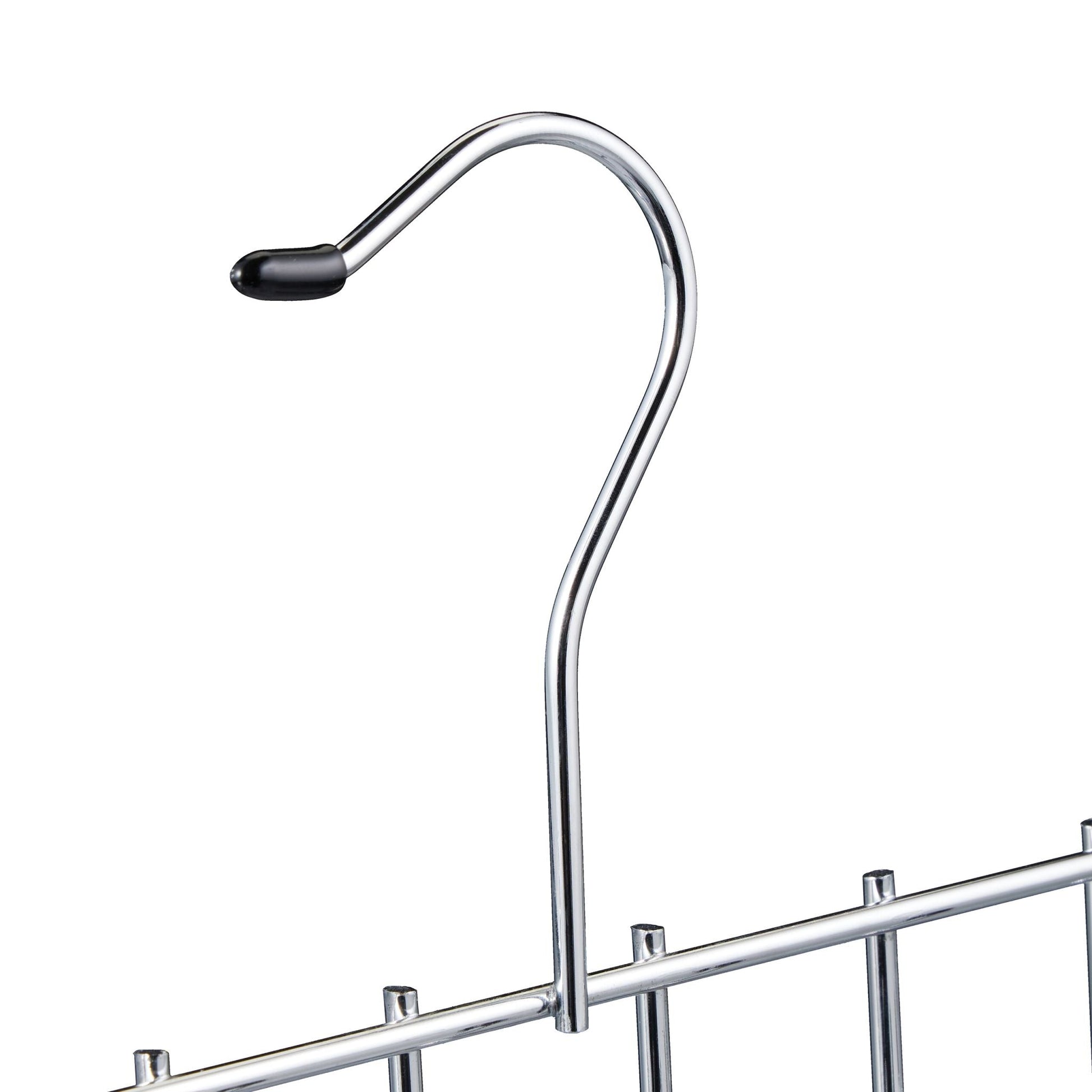 Gürtelhalter 3er-Set Schwarz-Silber von Relaxdays