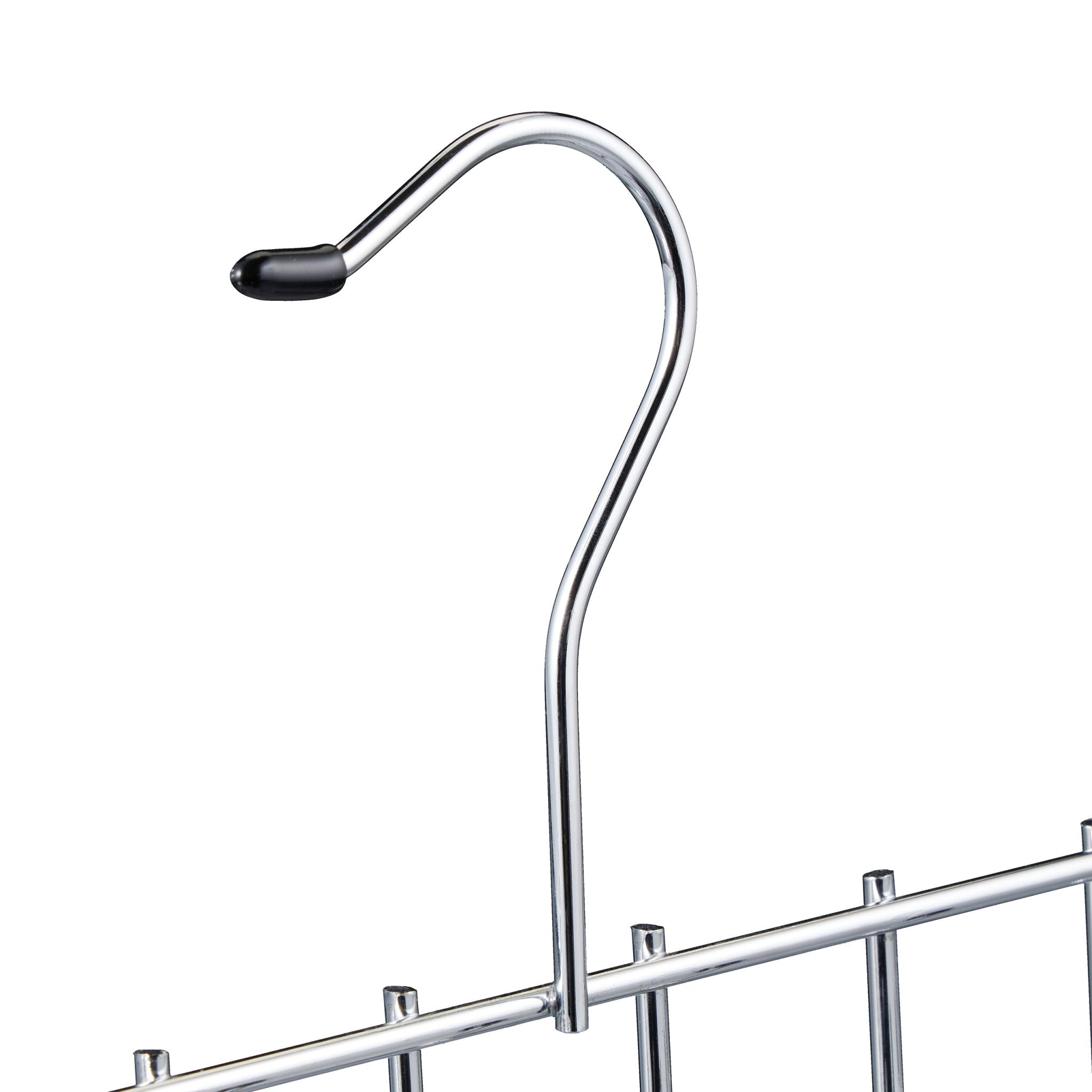 Gürtelhalter 3er-Set Schwarz-Silber von Relaxdays