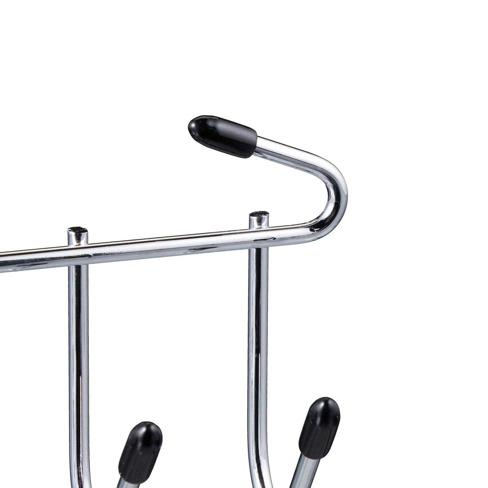 Gürtelhalter 3er-Set Schwarz-Silber von Relaxdays