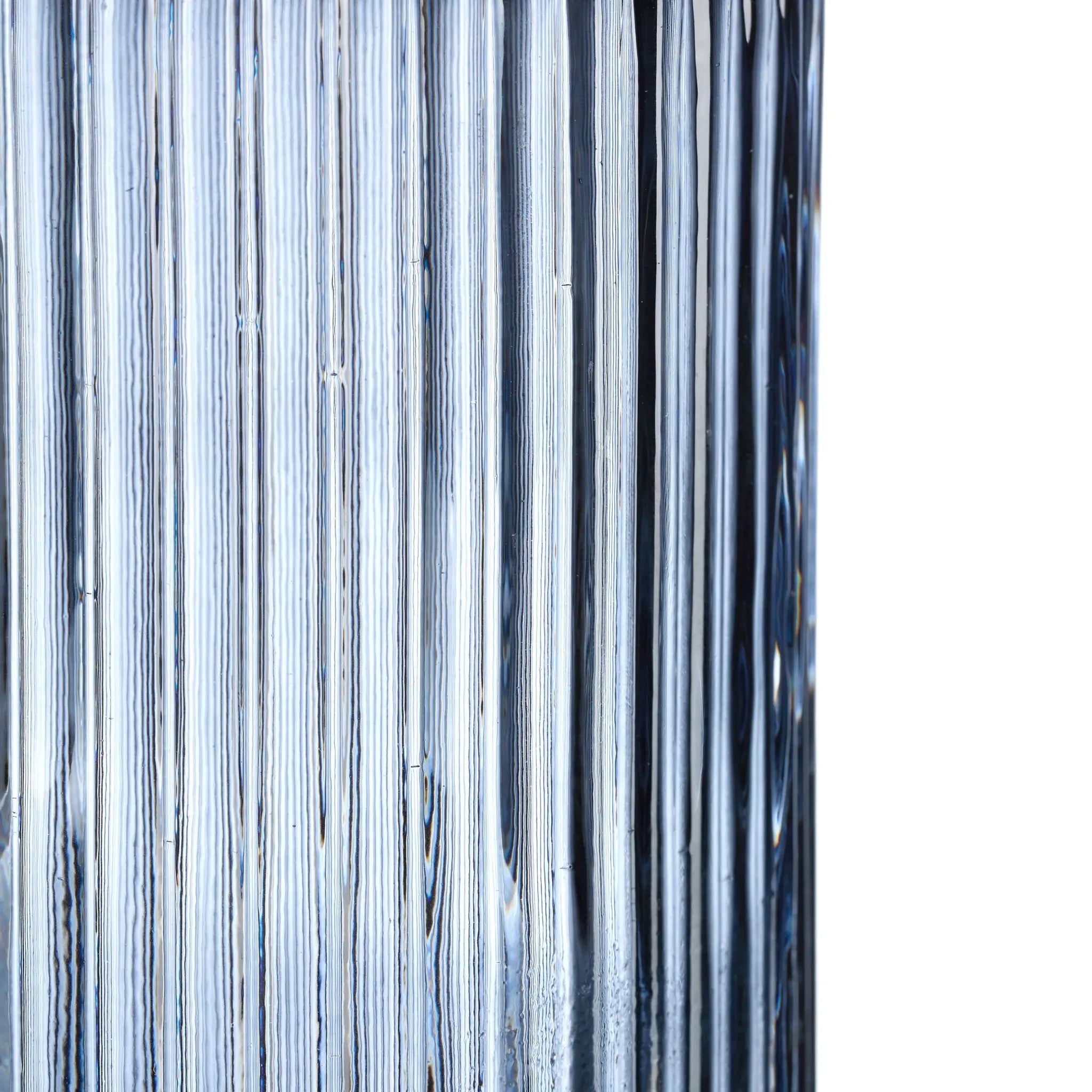 Vasen 3er-Set Blau-Grün-Transparent von Relaxdays