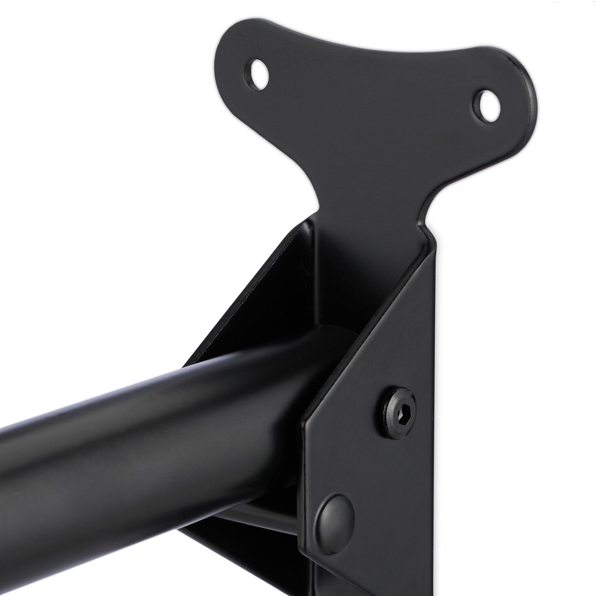 Fahrrad Wandhalterung klappbar Schwarz von Relaxdays